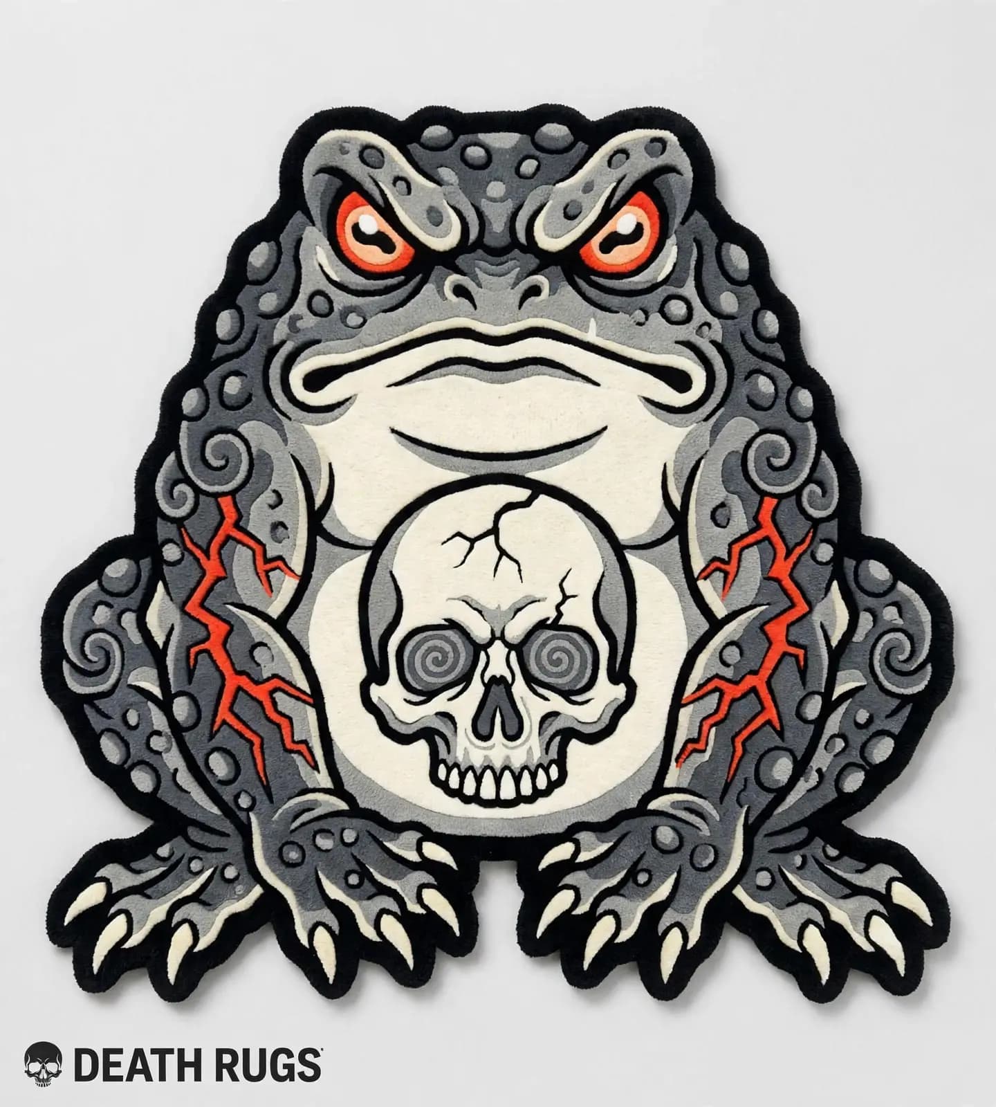 Ash Skull Toad Rugs
