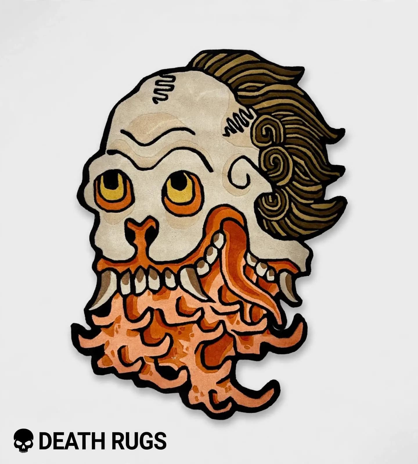 Rotting Skull Beard Rugs