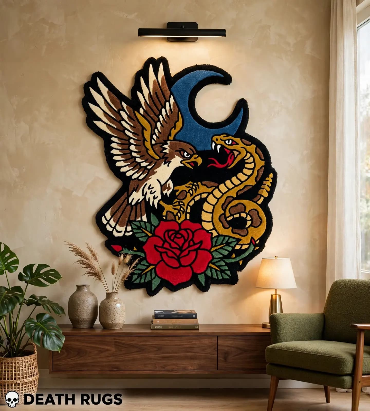 Eagle and Serpent Battle Rugs alternate