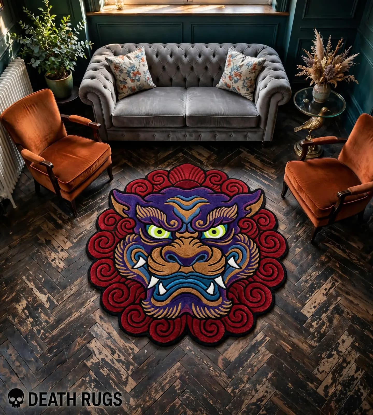 Golden Mane Shishi Rugs thumbnail 4