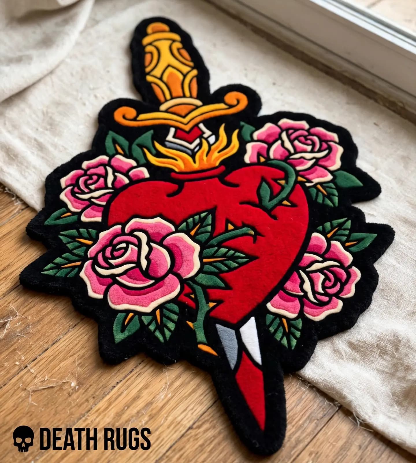 Sacred Heart & Dagger Rugs thumbnail 9