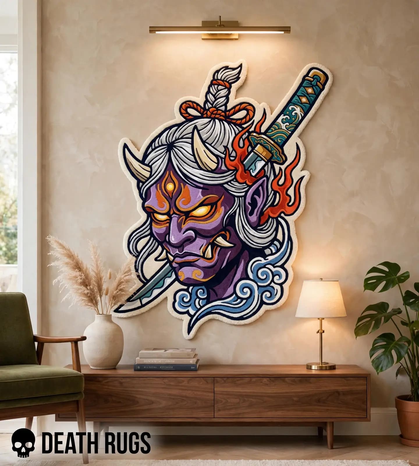 Shadow Oni Katana Rugs thumbnail 3