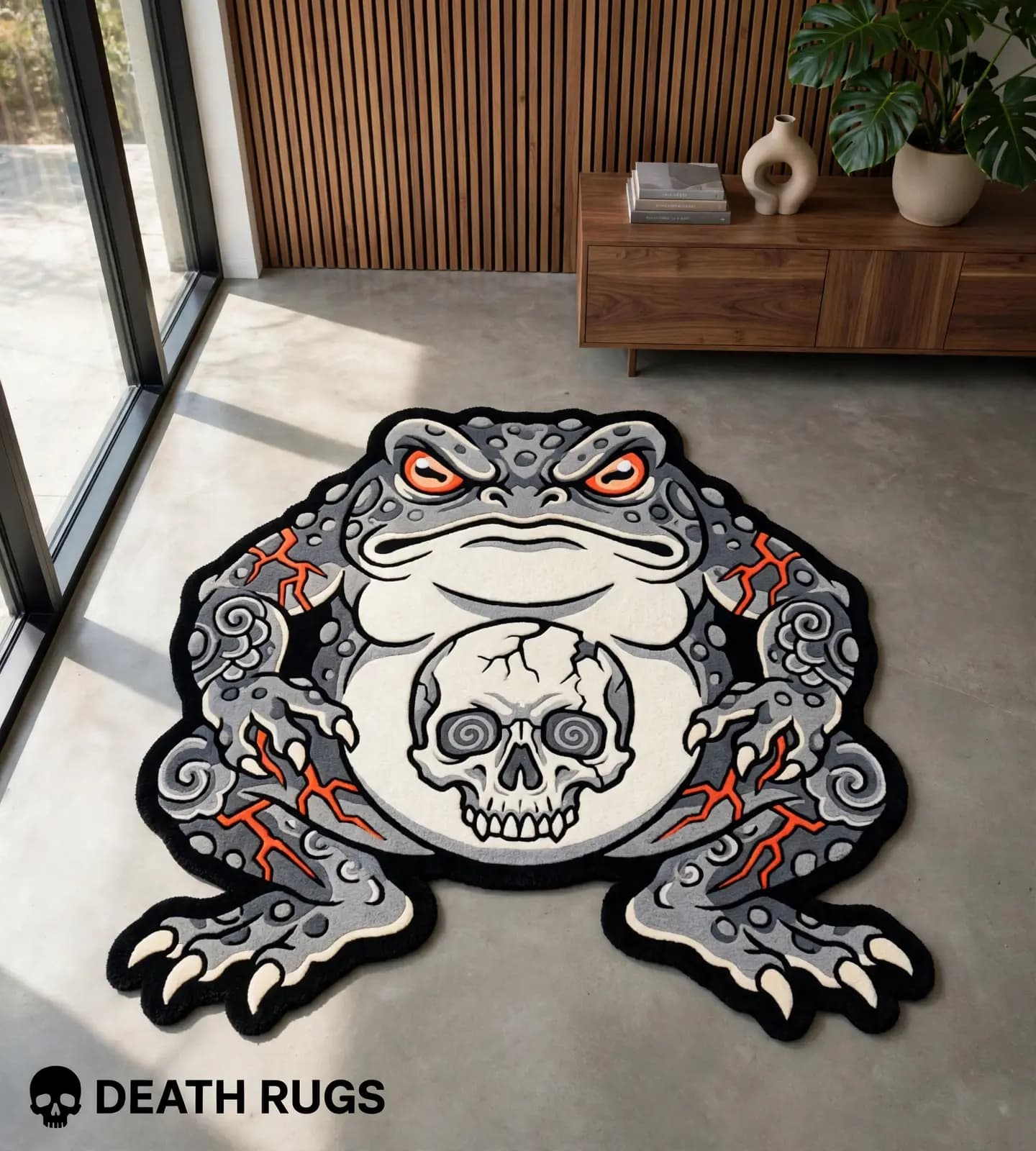 Skull Belly Toad Rugs thumbnail 11