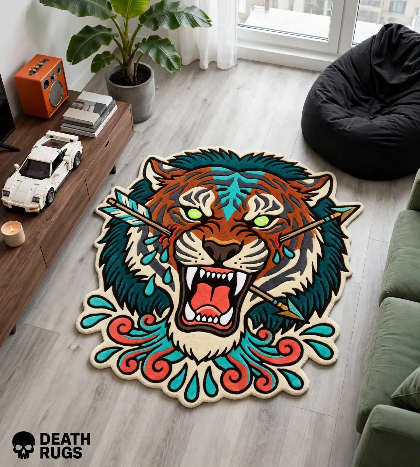 Pierced Tiger Arrow Rugs thumbnail 7