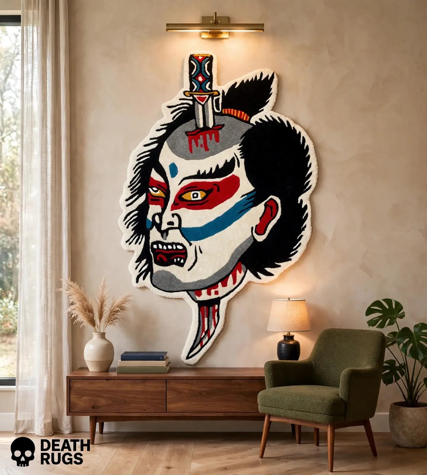Samurai Dagger Head Rugs thumbnail 3
