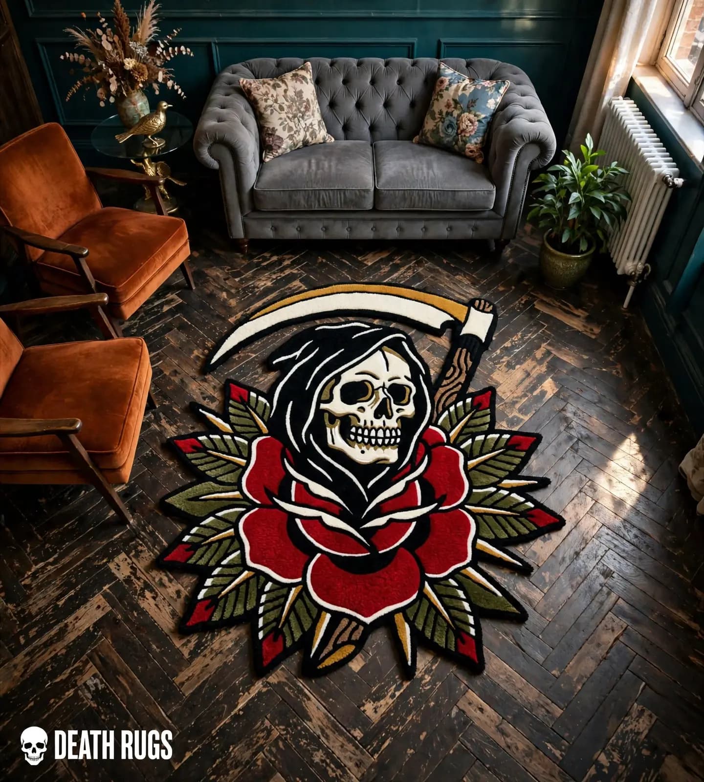 Reaper's Bloom Rugs thumbnail 7