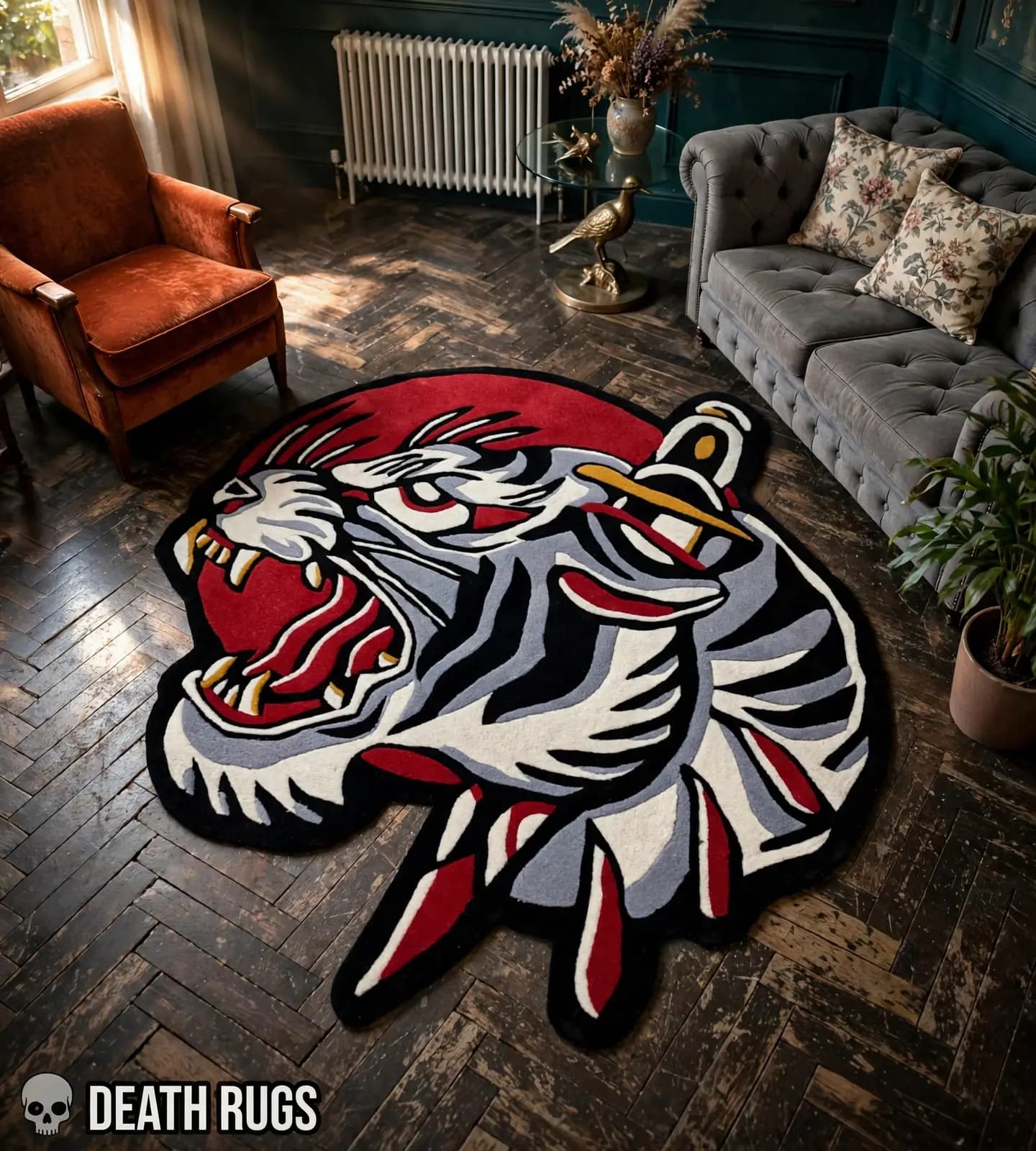 Dagger Tiger Rug thumbnail 6