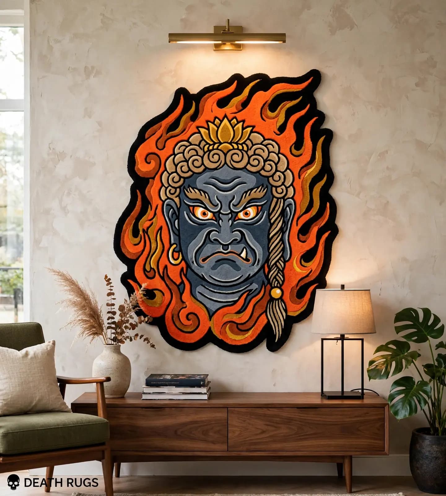 Azure Ryu Dragon Rugs thumbnail 7