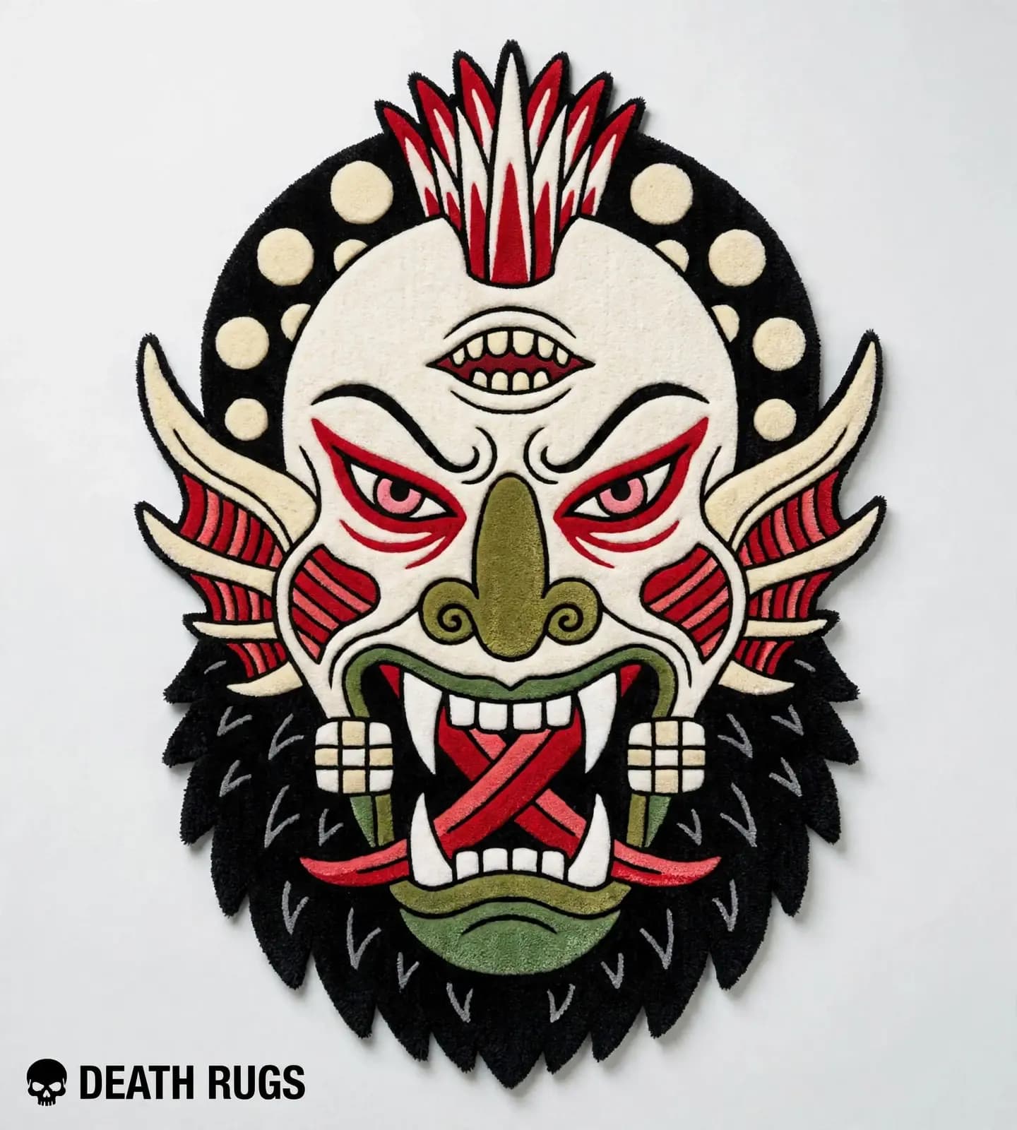 Third Eye Yōkai Mask Rugs