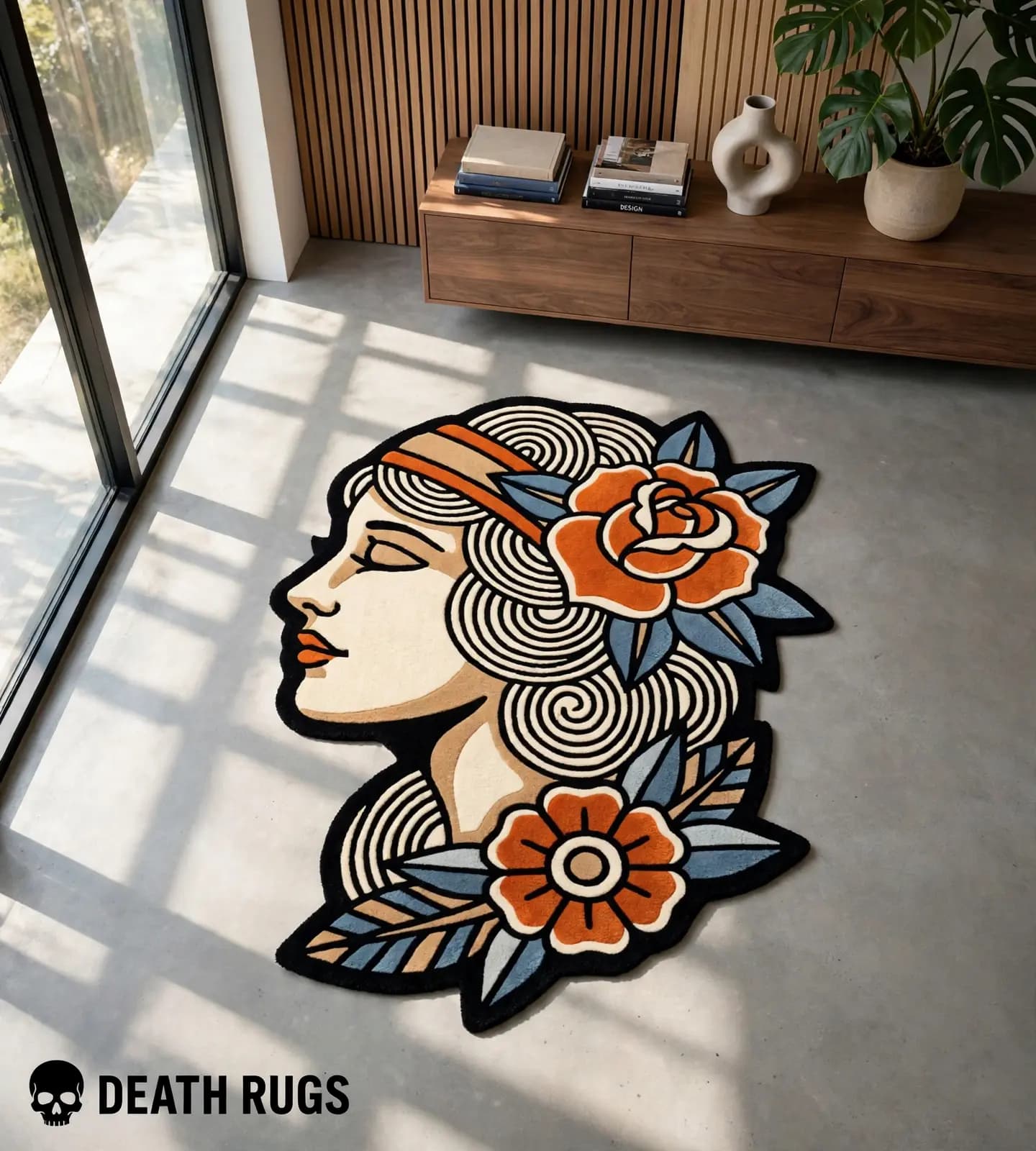 Serene Rose Maiden Rugs thumbnail 5