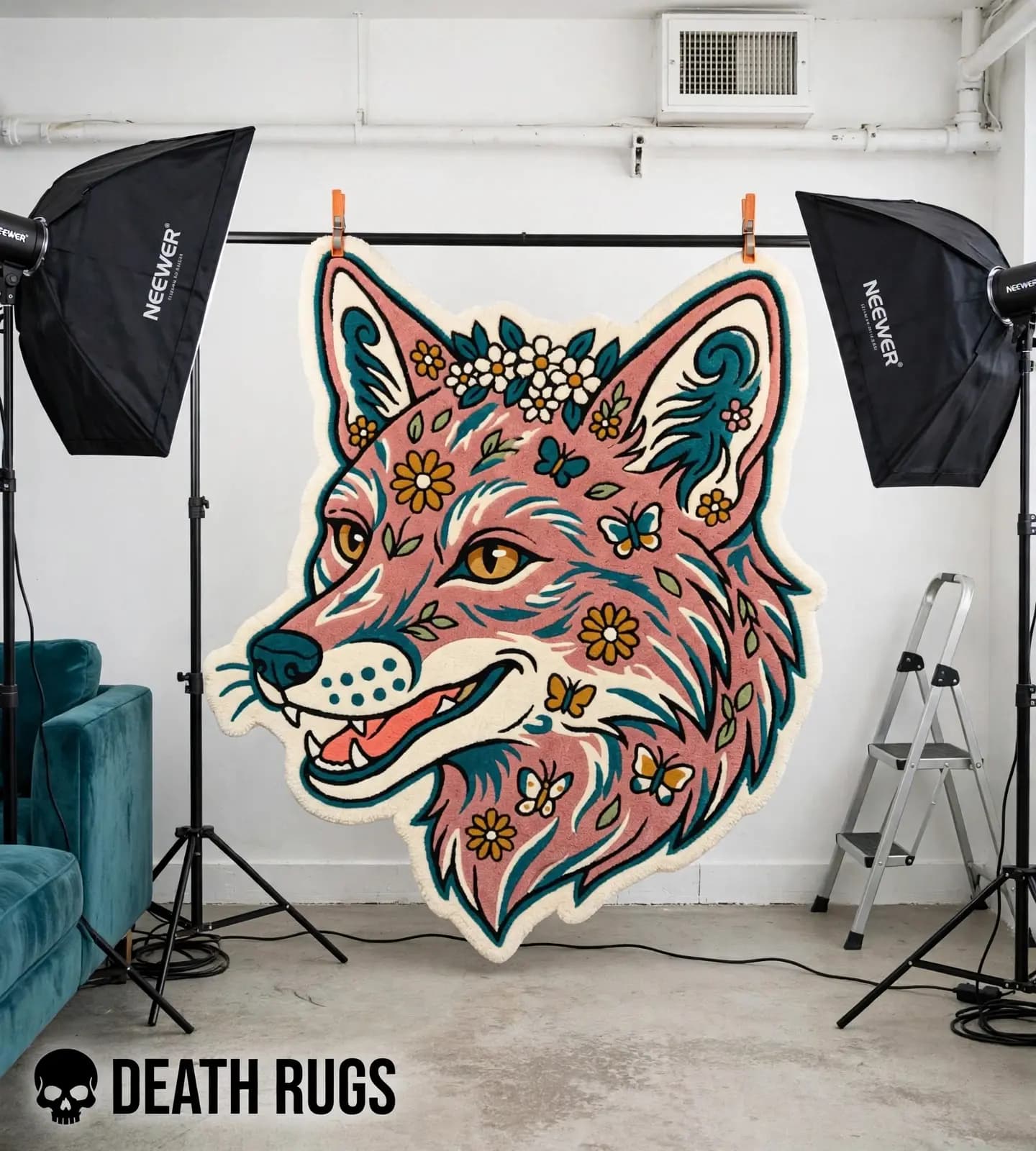 Blossom Fox Rugs alternate