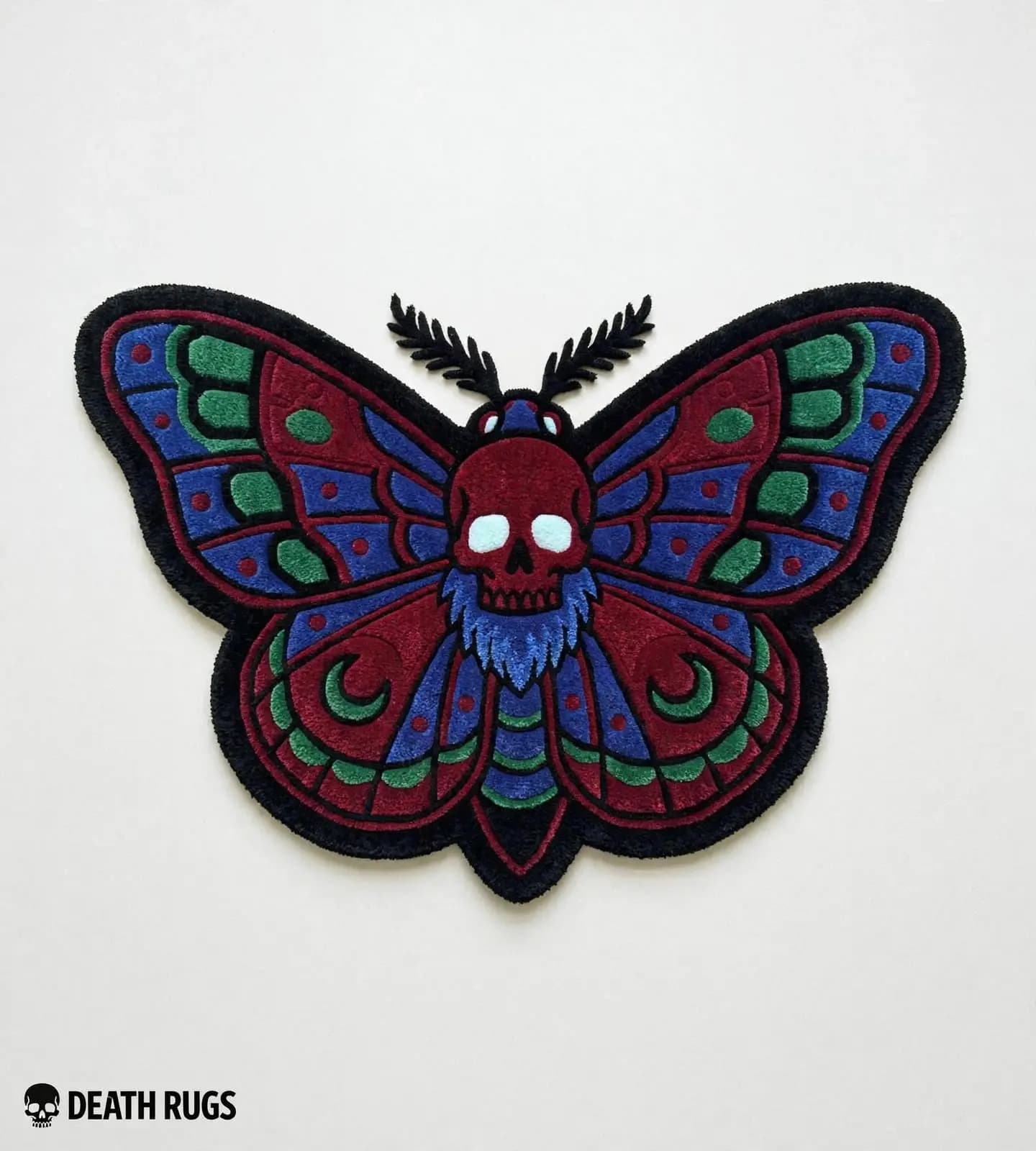 Blood Skull Moth Rugs