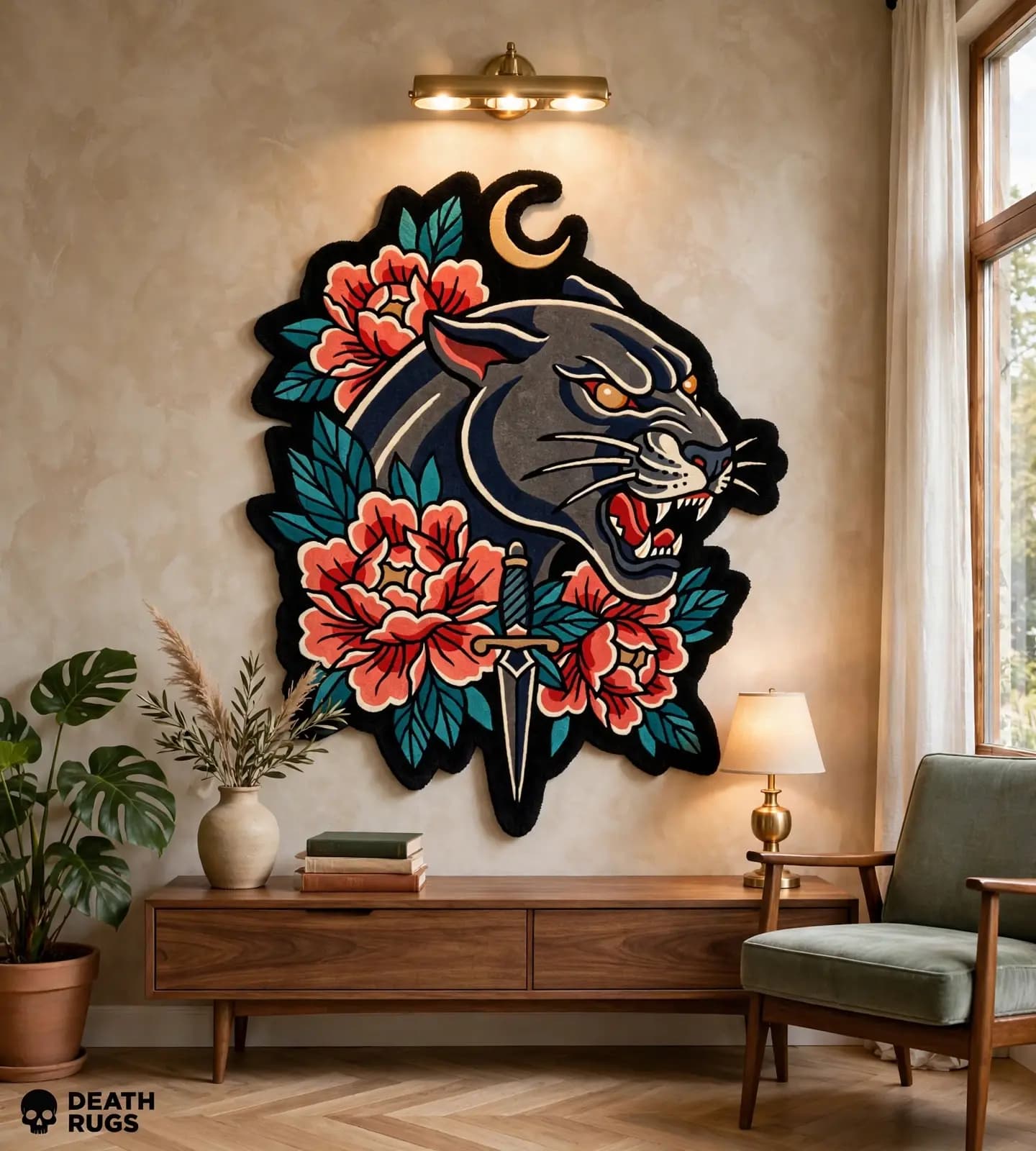Shadow Panther Dagger Rugs thumbnail 3