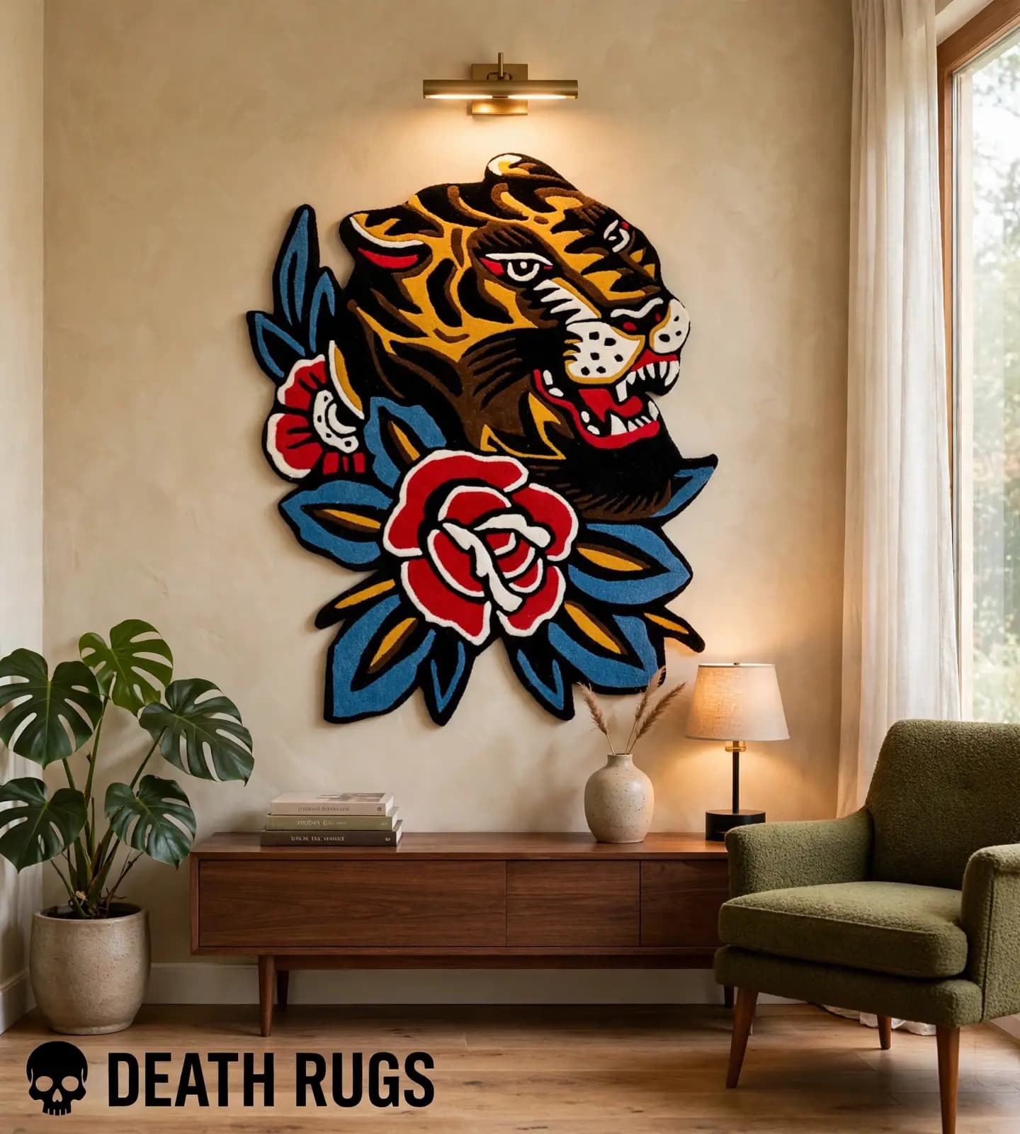 Tiger Rose Bloom Rugs thumbnail 5