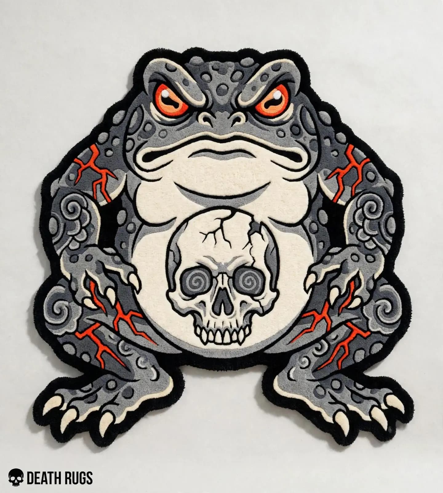 Skull Belly Toad Rugs