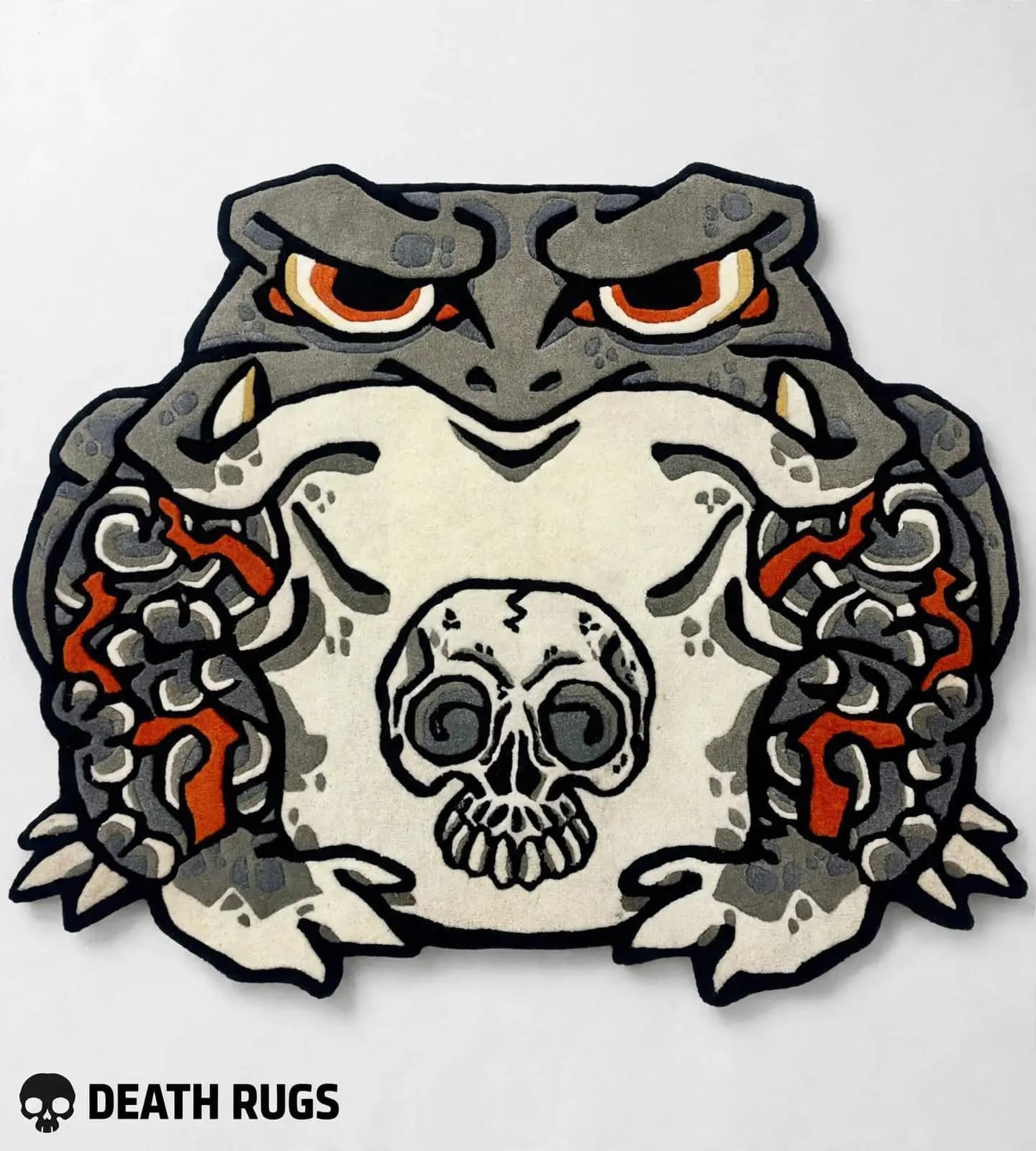 Skull Toad Rugs