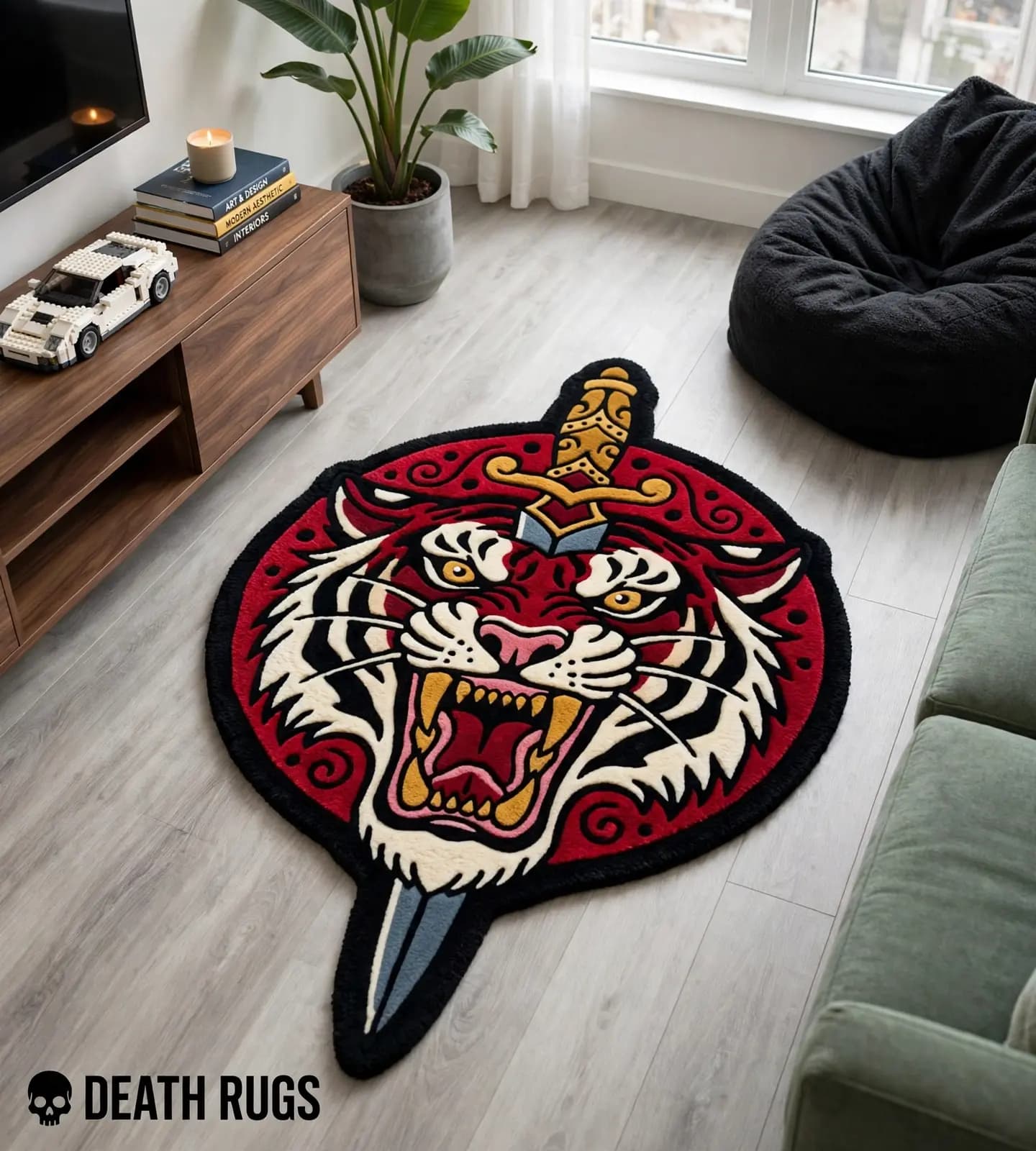 Tiger and Dagger Rugs alternate