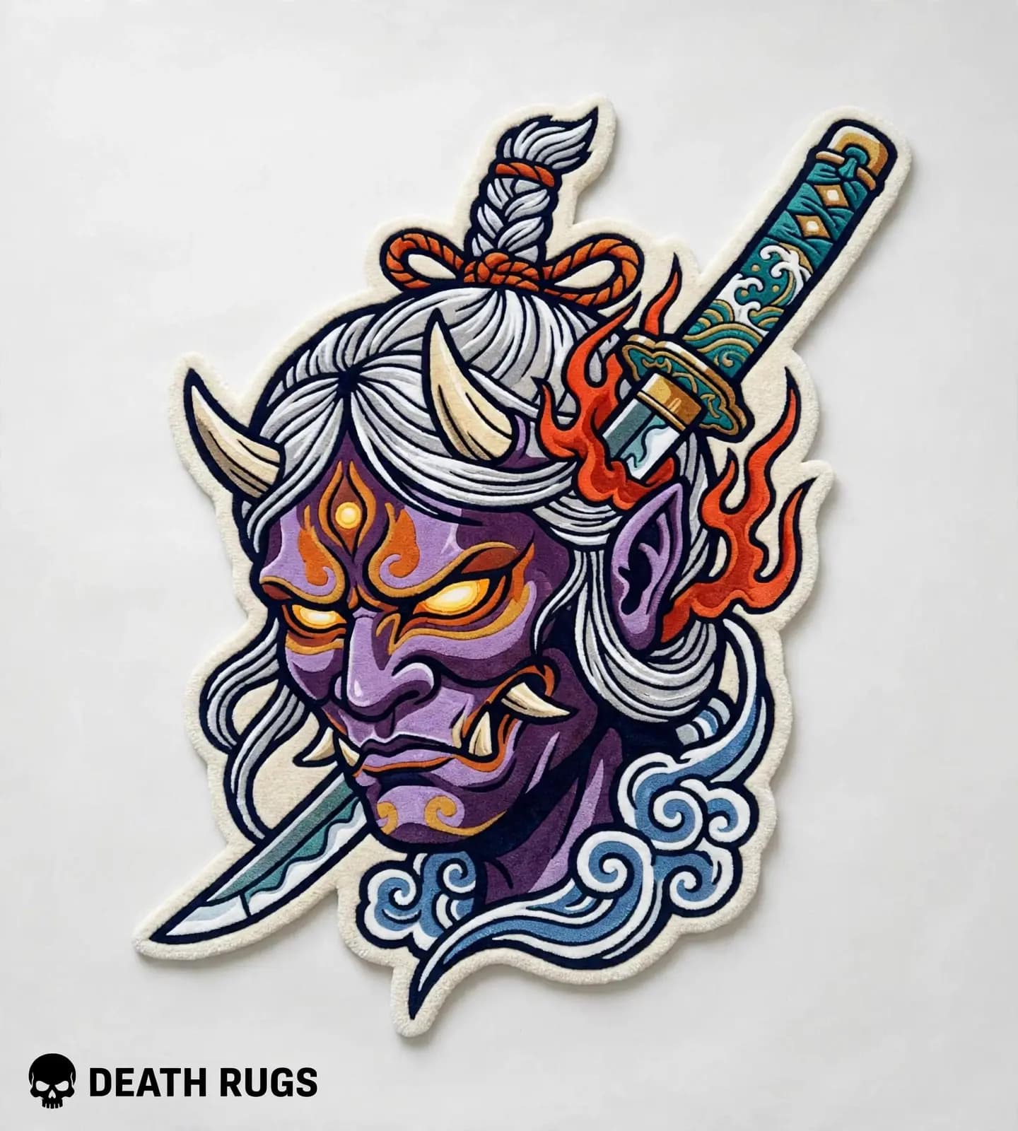 Shadow Oni Katana Rugs