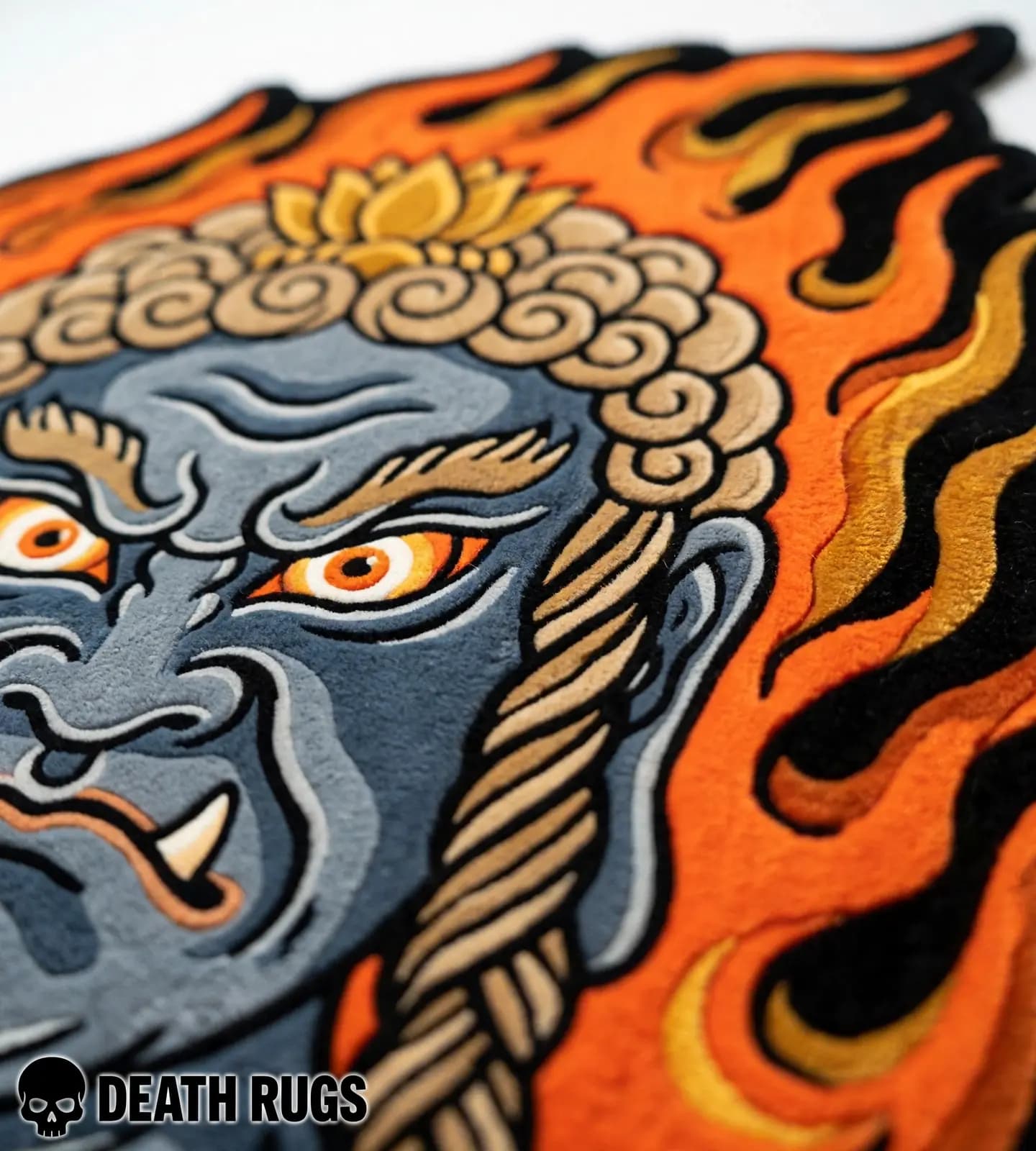 Azure Ryu Dragon Rugs thumbnail 4