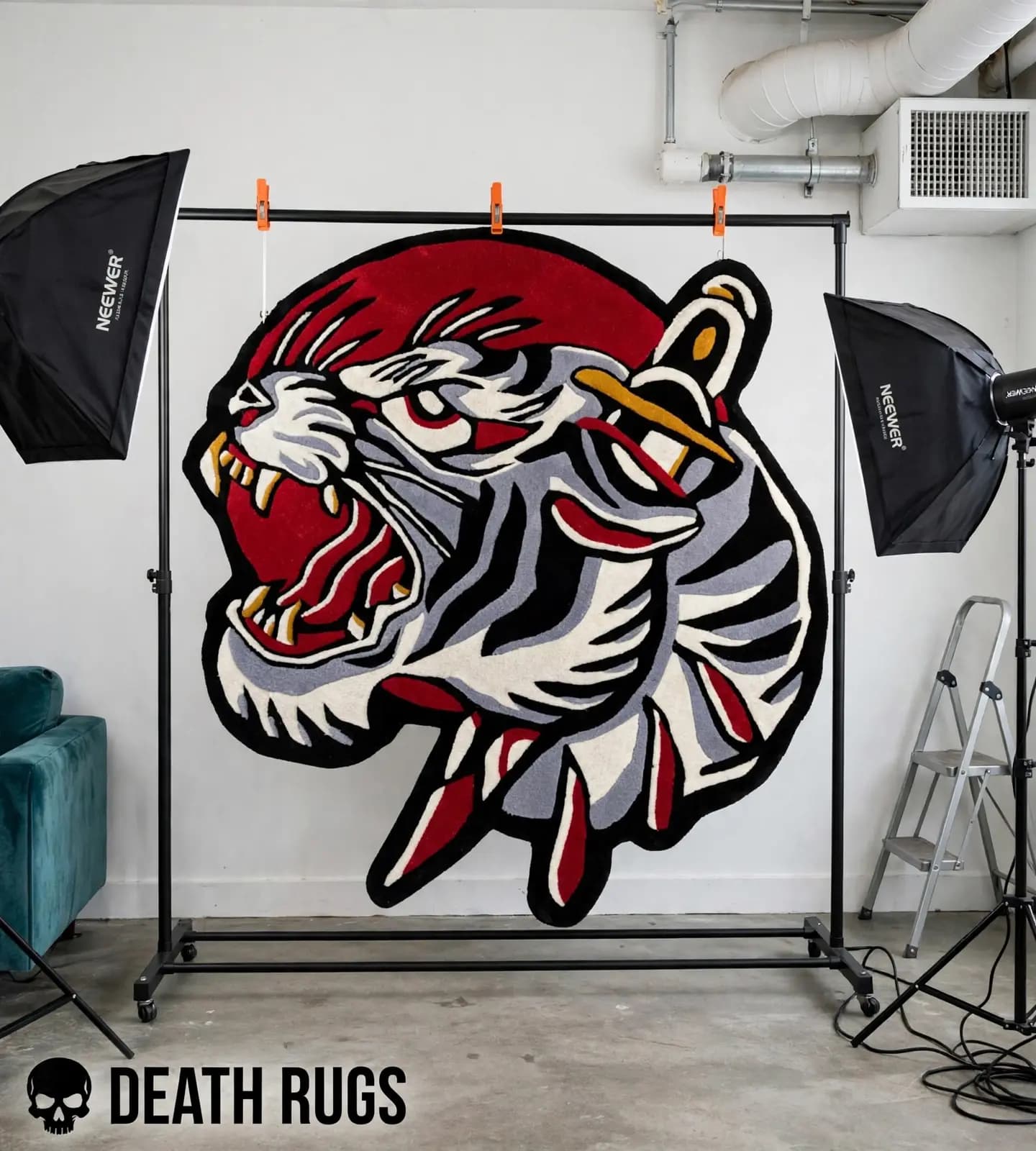 Dagger Tiger Rug thumbnail 4
