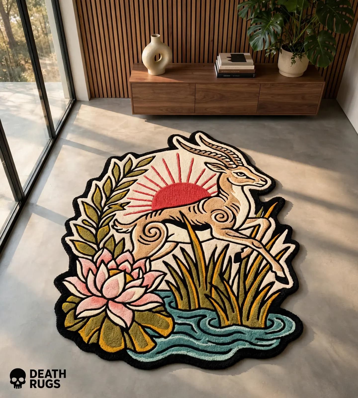 Rising Sun Gazelle Rugs thumbnail 6