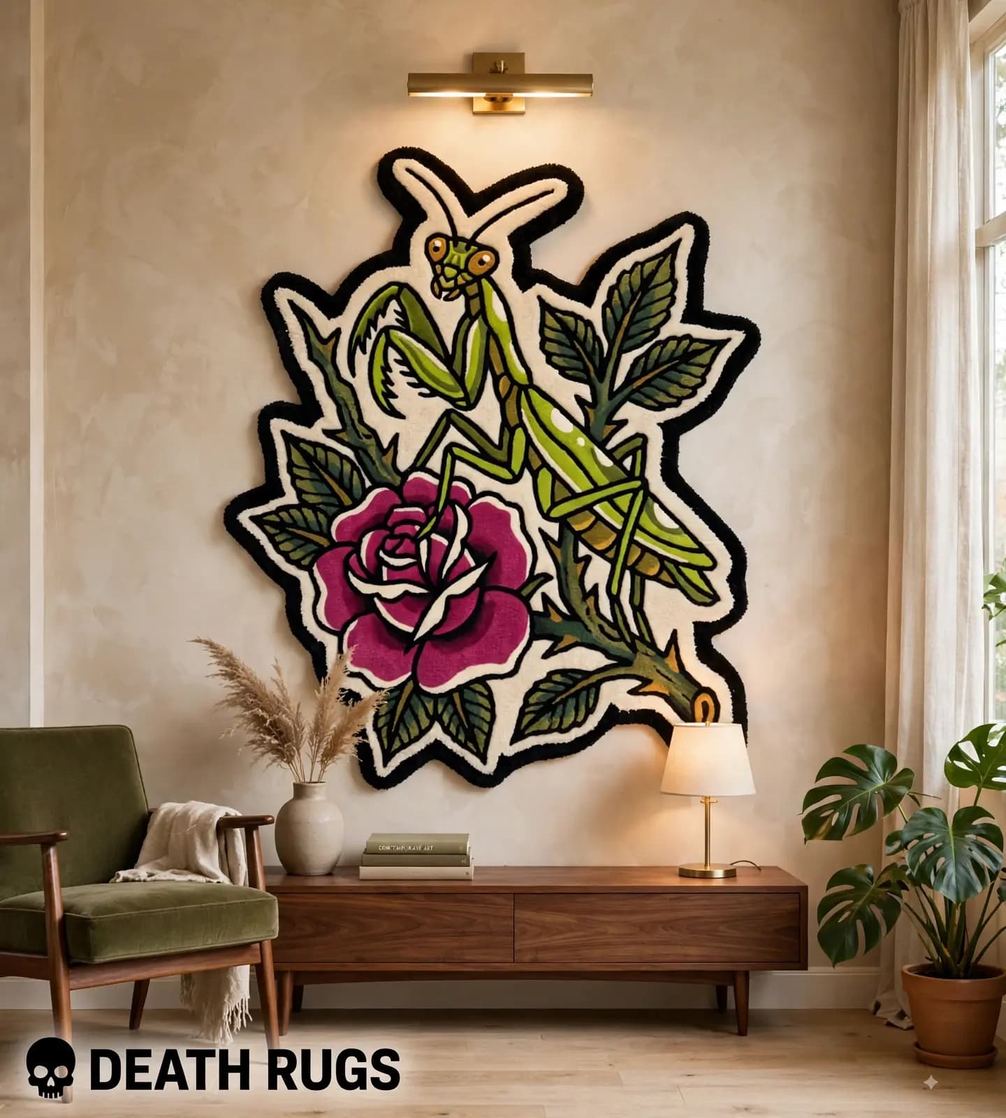 The Mantis & Bramble Rose Rugs alternate
