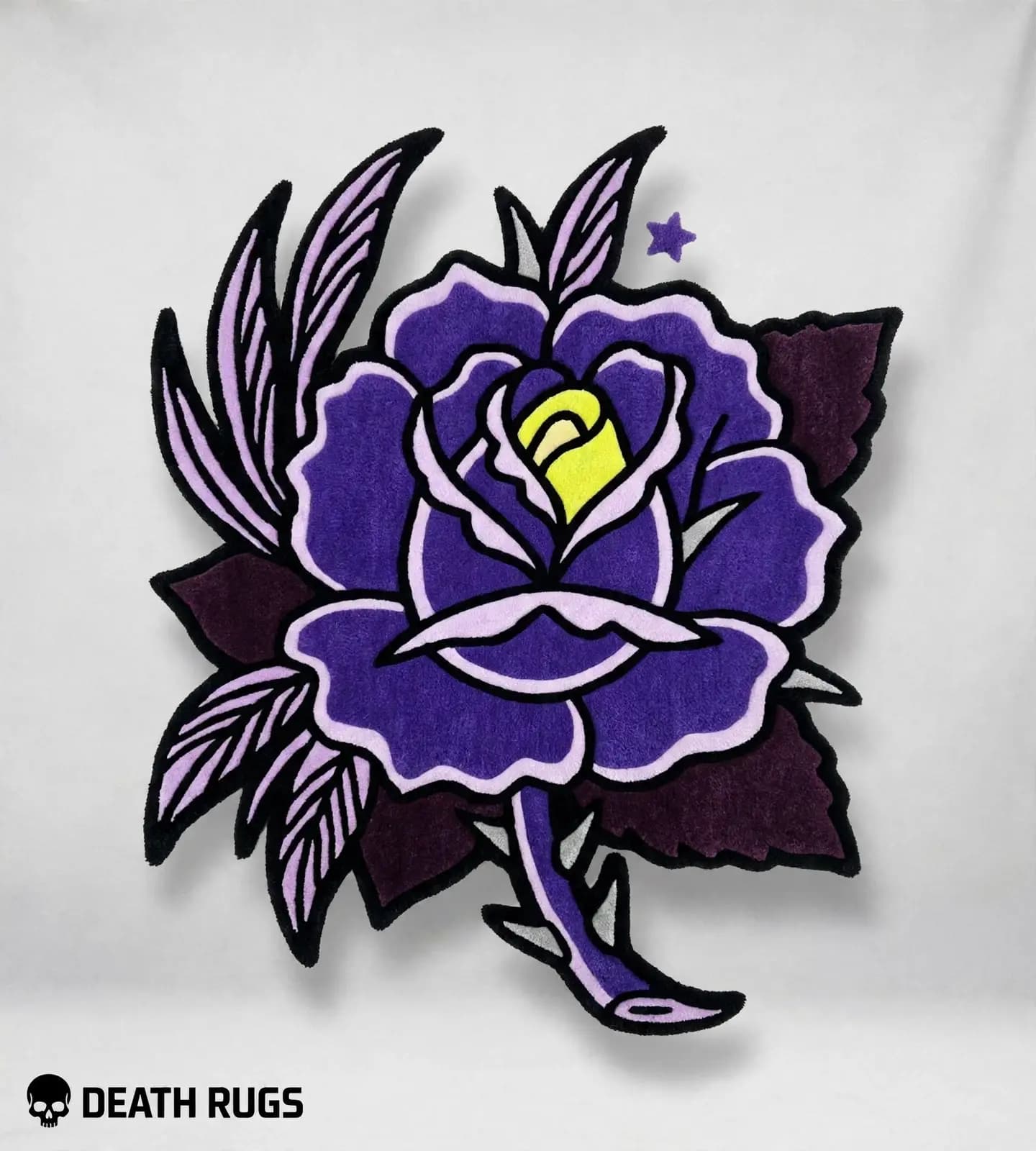 Violet Thorn Rose Rugs