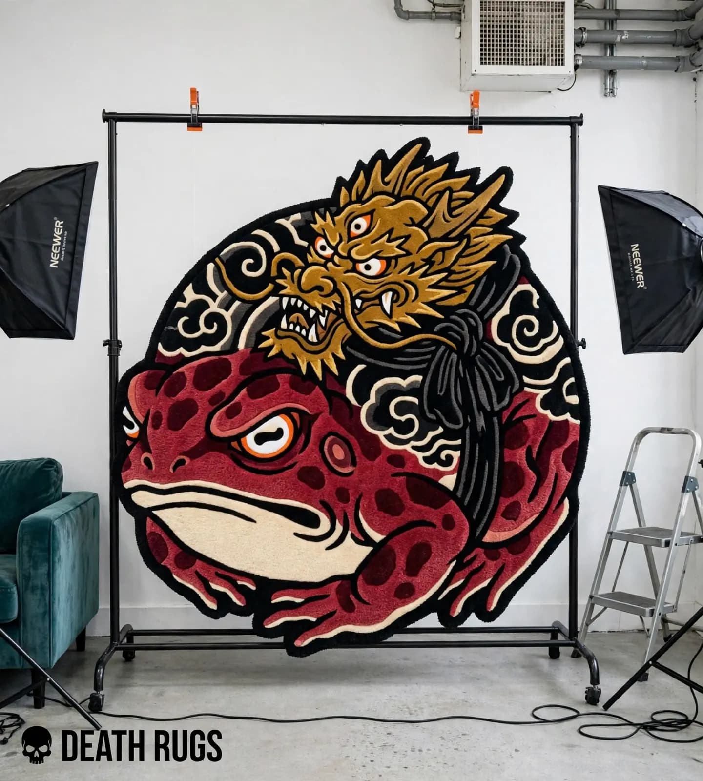 Gama Dragon Toad Rugs thumbnail 6