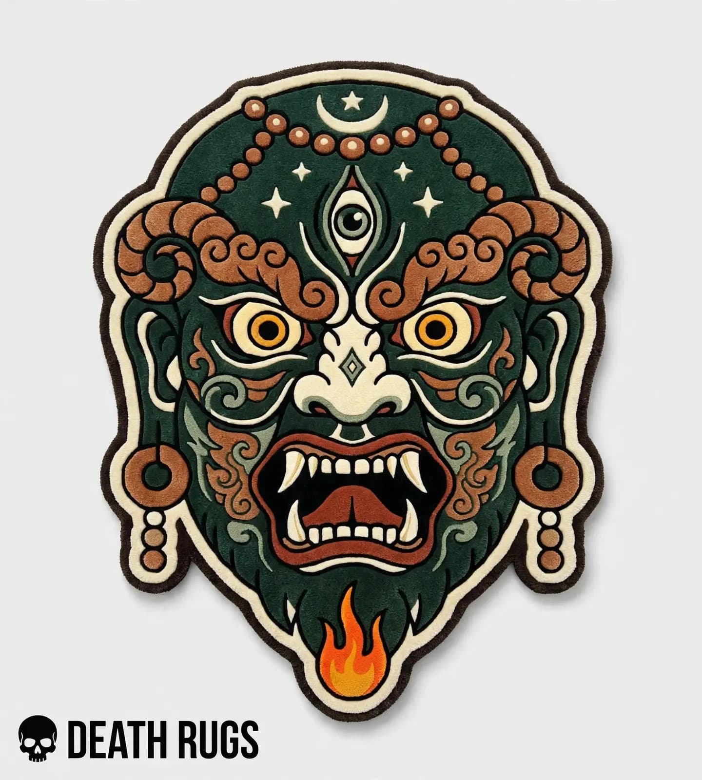 Emerald Wrath Mahakala Rugs