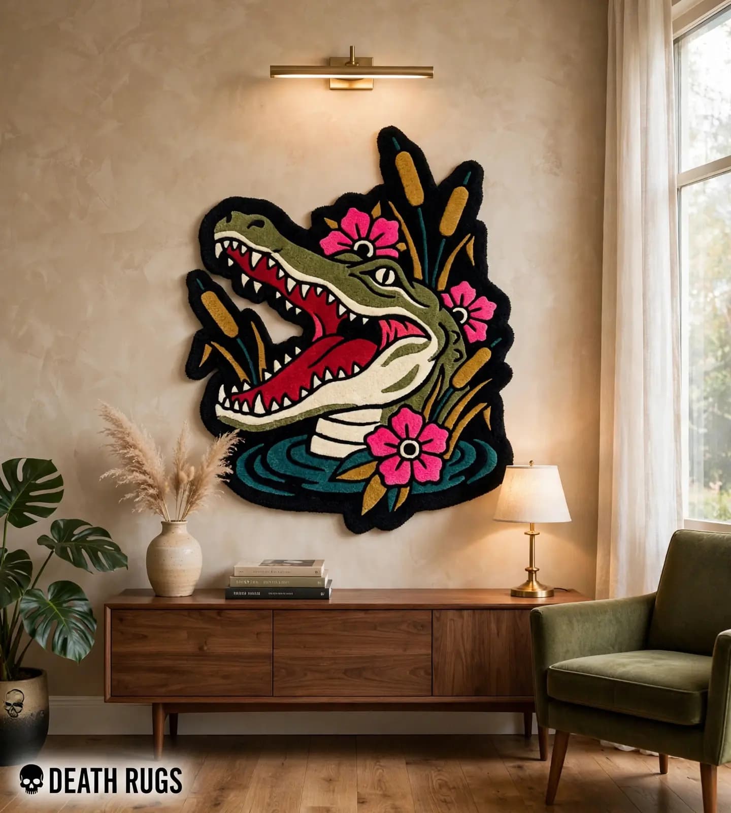Swamp Alligator Rugs alternate