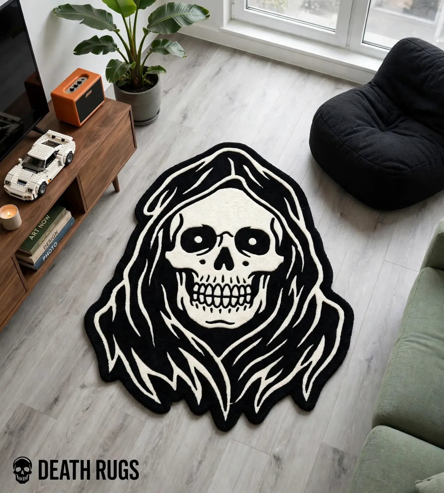 Shadowed Grim Reaper Rugs thumbnail 6
