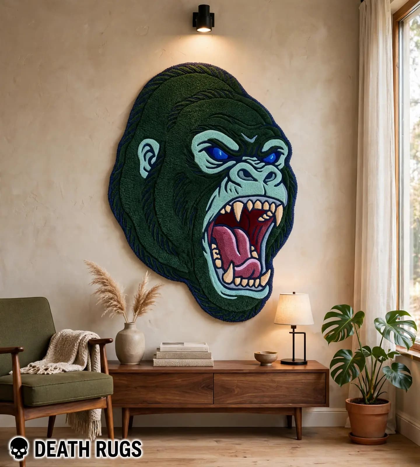 Emerald Primal Ape Rugs thumbnail 5