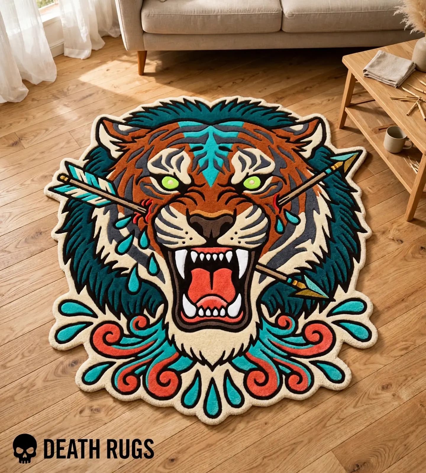 Pierced Tiger Arrow Rugs thumbnail 3