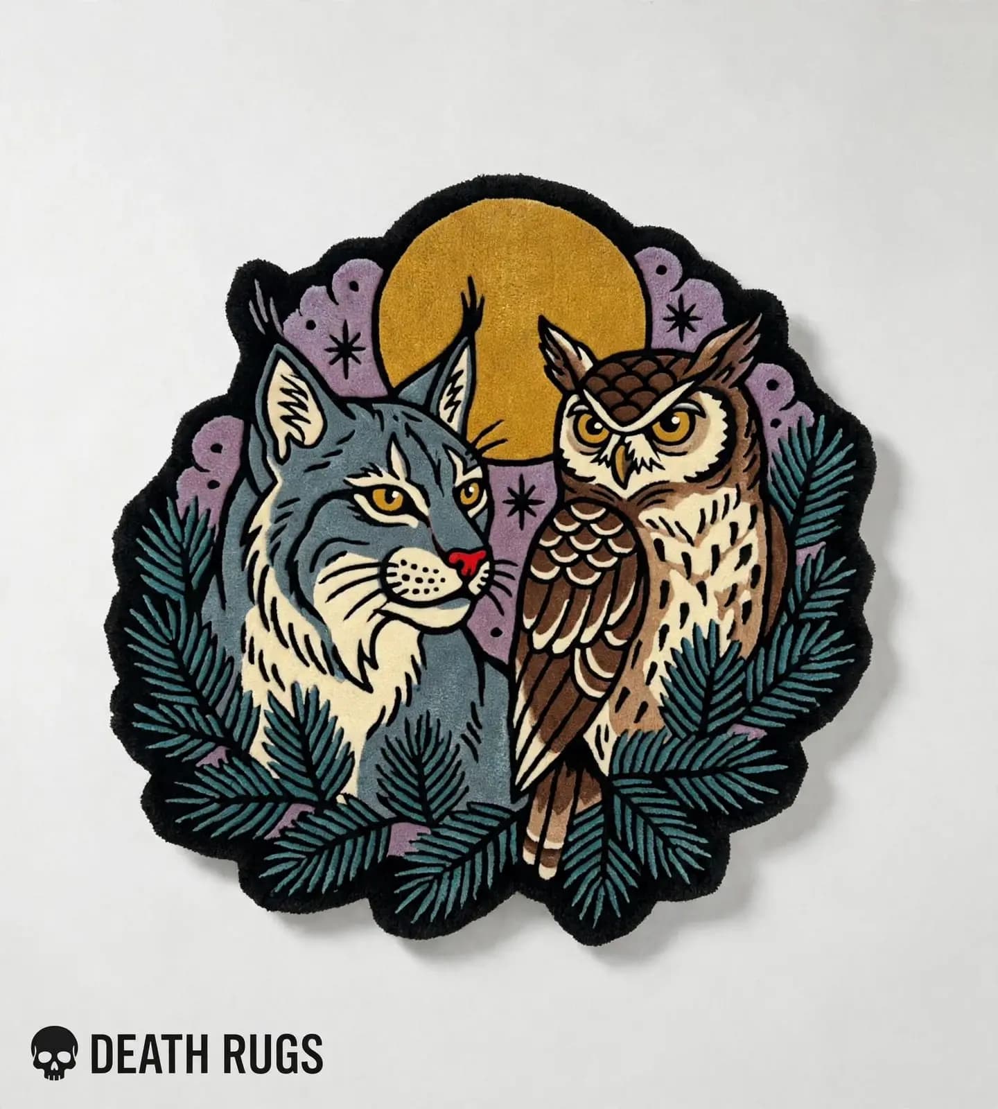 Lynx and Owl Rugs