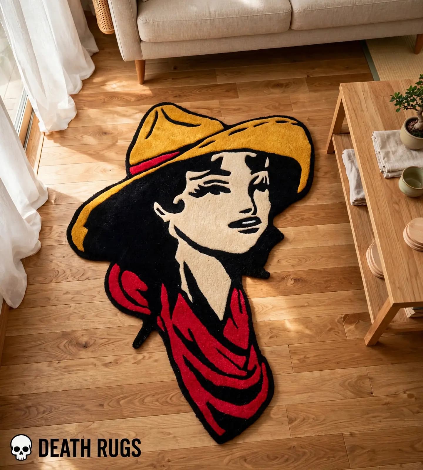 Cowgirl Bandana Rugs thumbnail 6