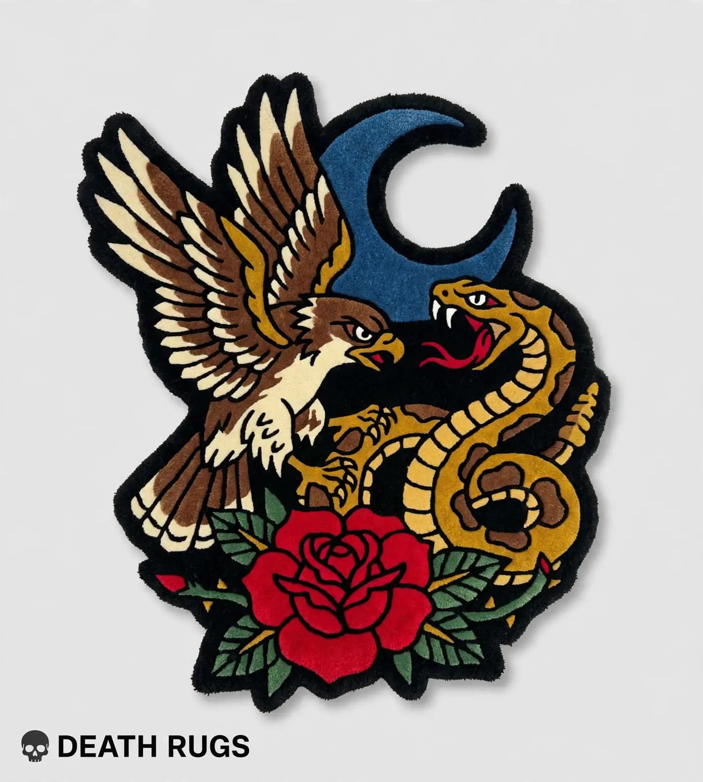 Eagle and Serpent Battle Rugs