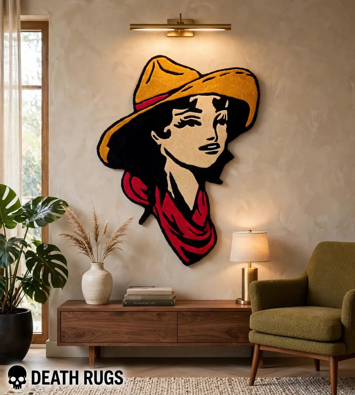 Cowgirl Bandana Rugs thumbnail 3