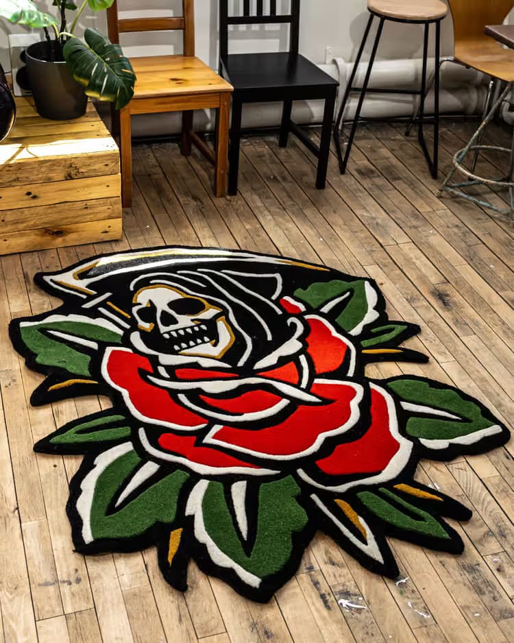 Reaper's Rose Tufted Rug alternate