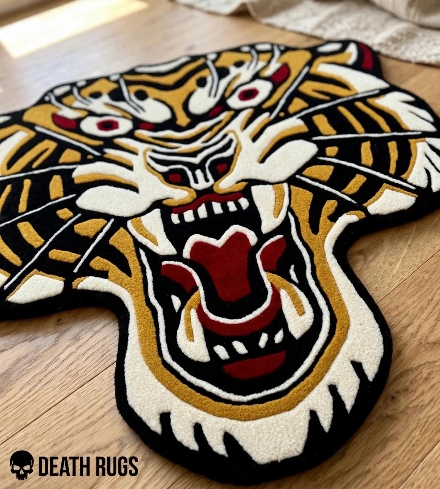 Golden Roar Tiger Rug slide 6