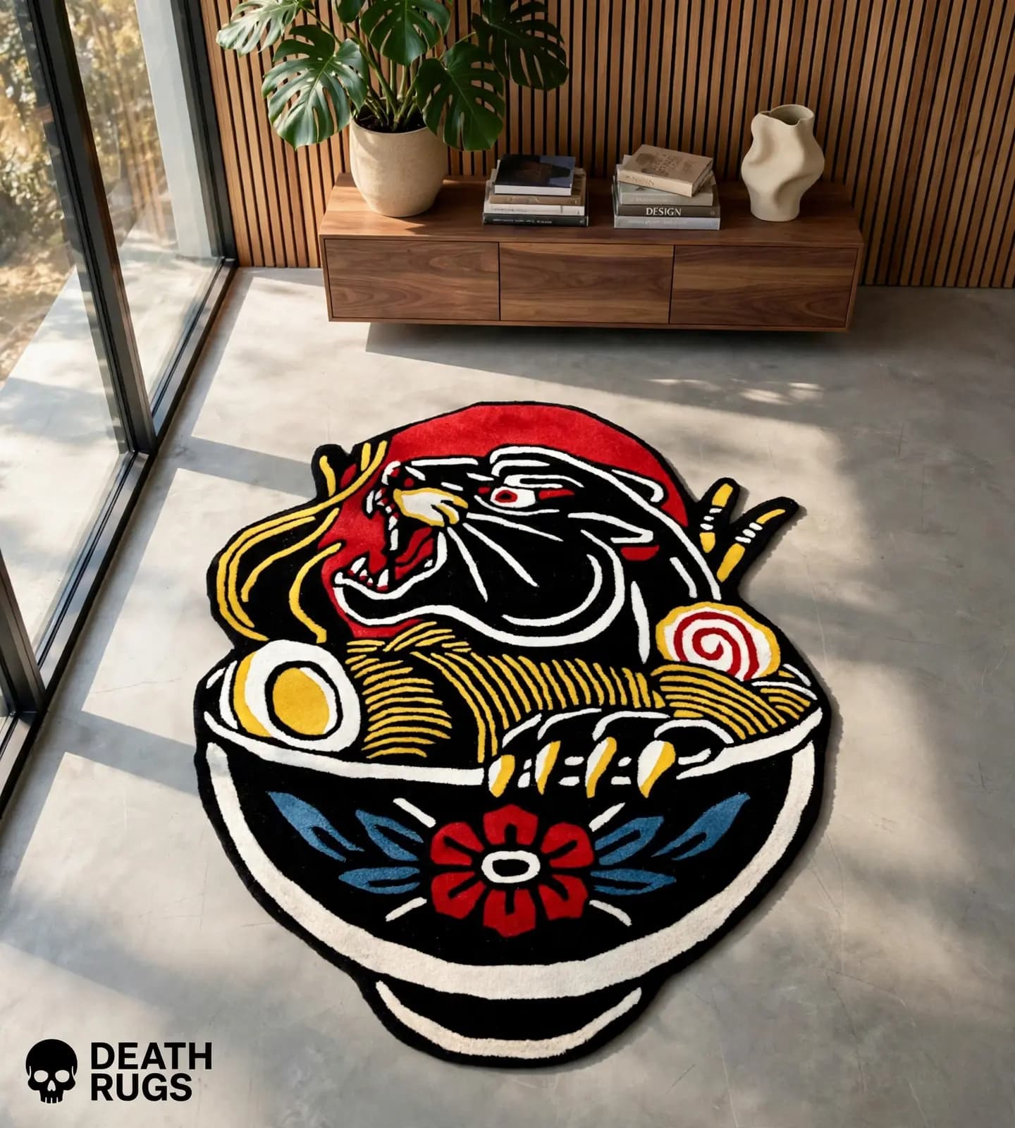 Panther Ramen Bowl Rugs slide 6