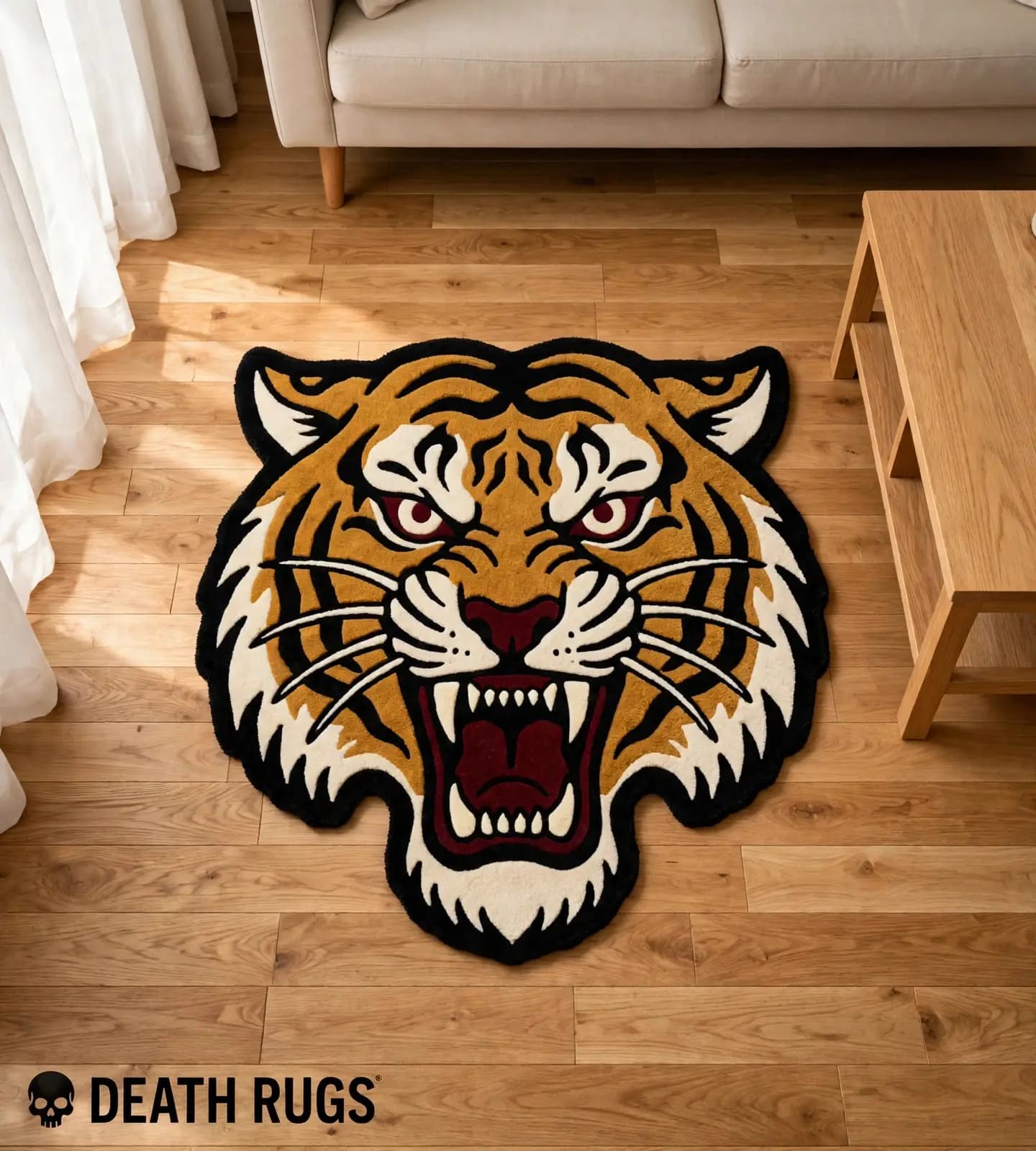 Savage Roar Tiger Rugs slide 6