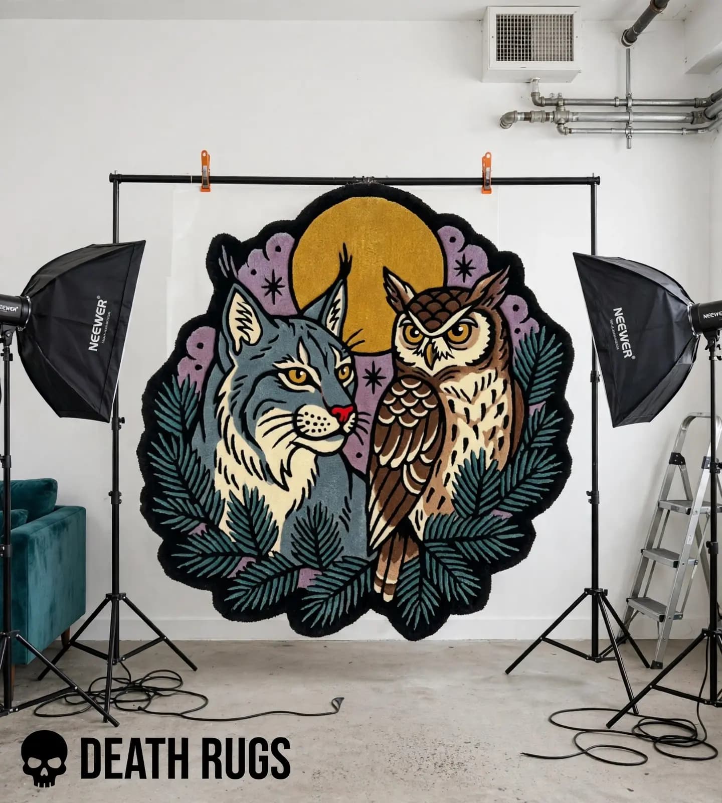Lynx and Owl Rugs slide 4