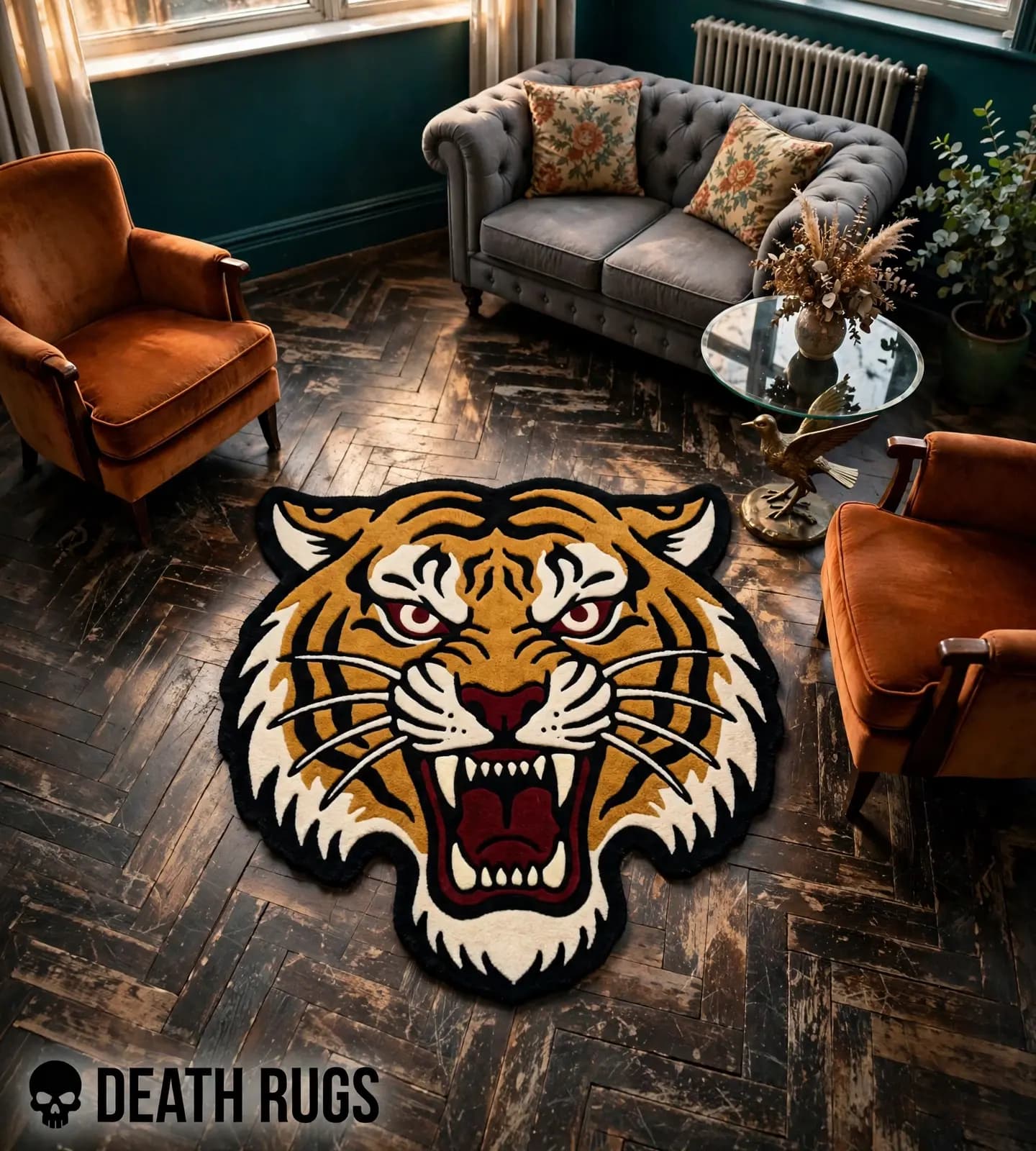 Savage Roar Tiger Rugs slide 4