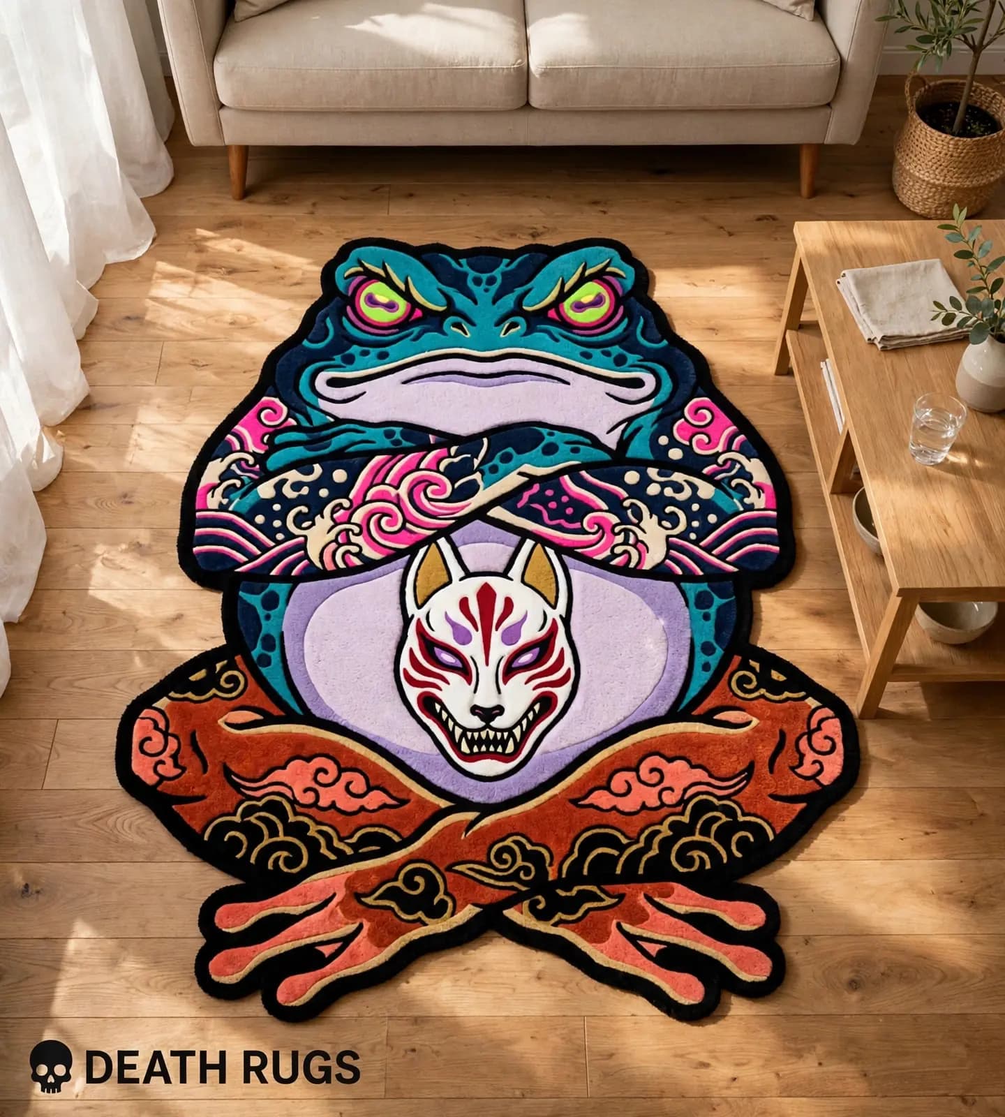 Kitsune Irezumi Toad Rugs slide 6