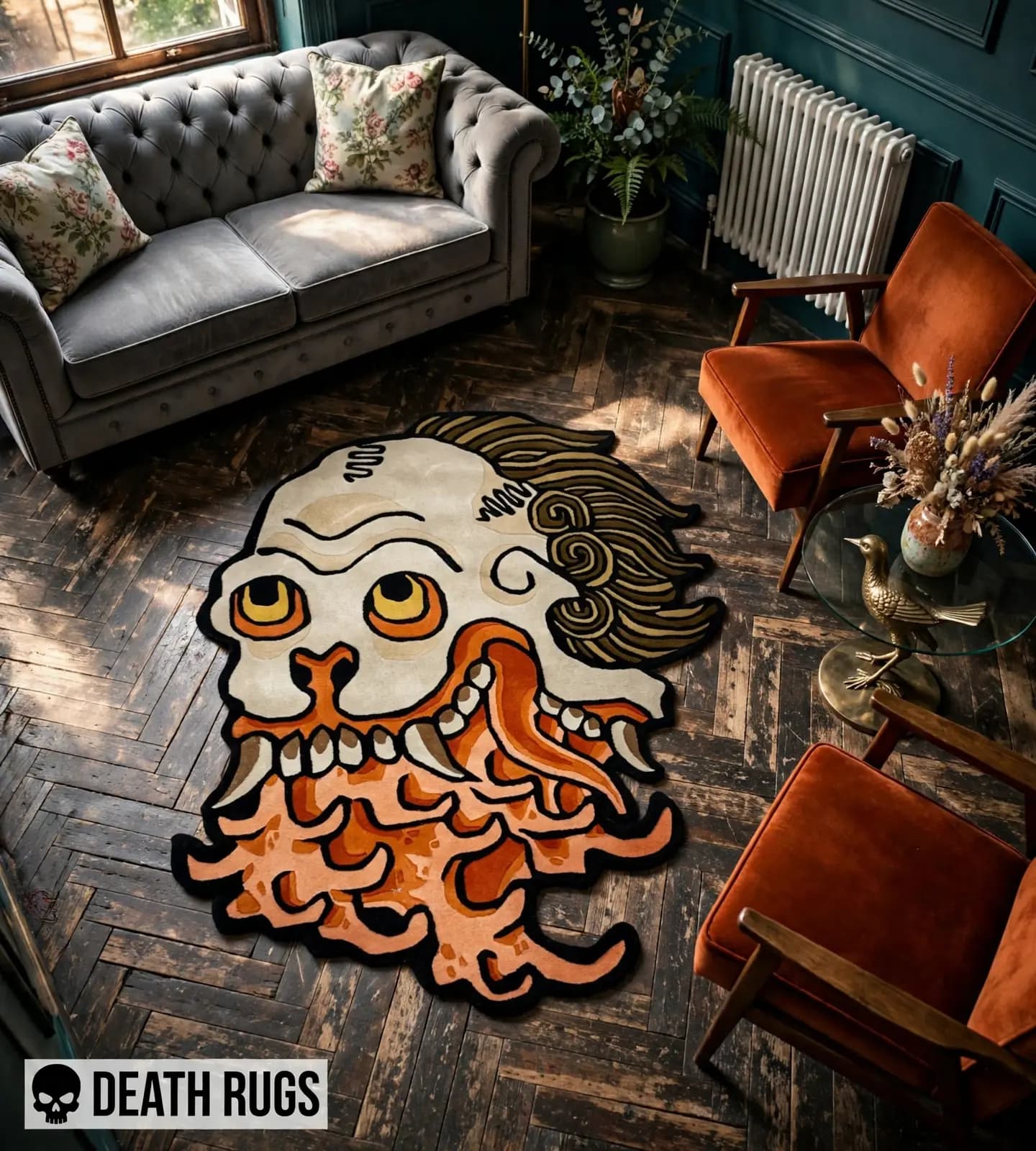 Rotting Skull Beard Rugs slide 6