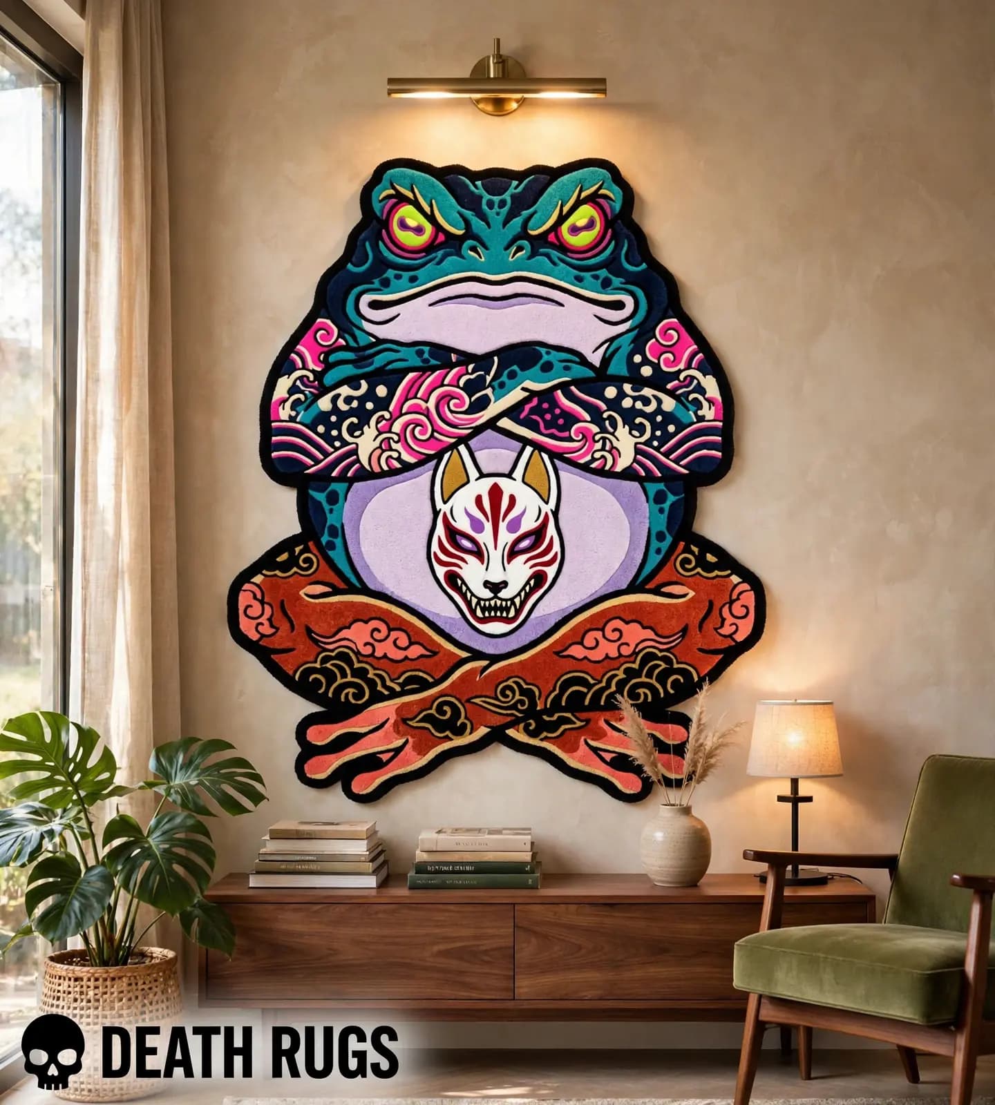 Kitsune Irezumi Toad Rugs slide 7