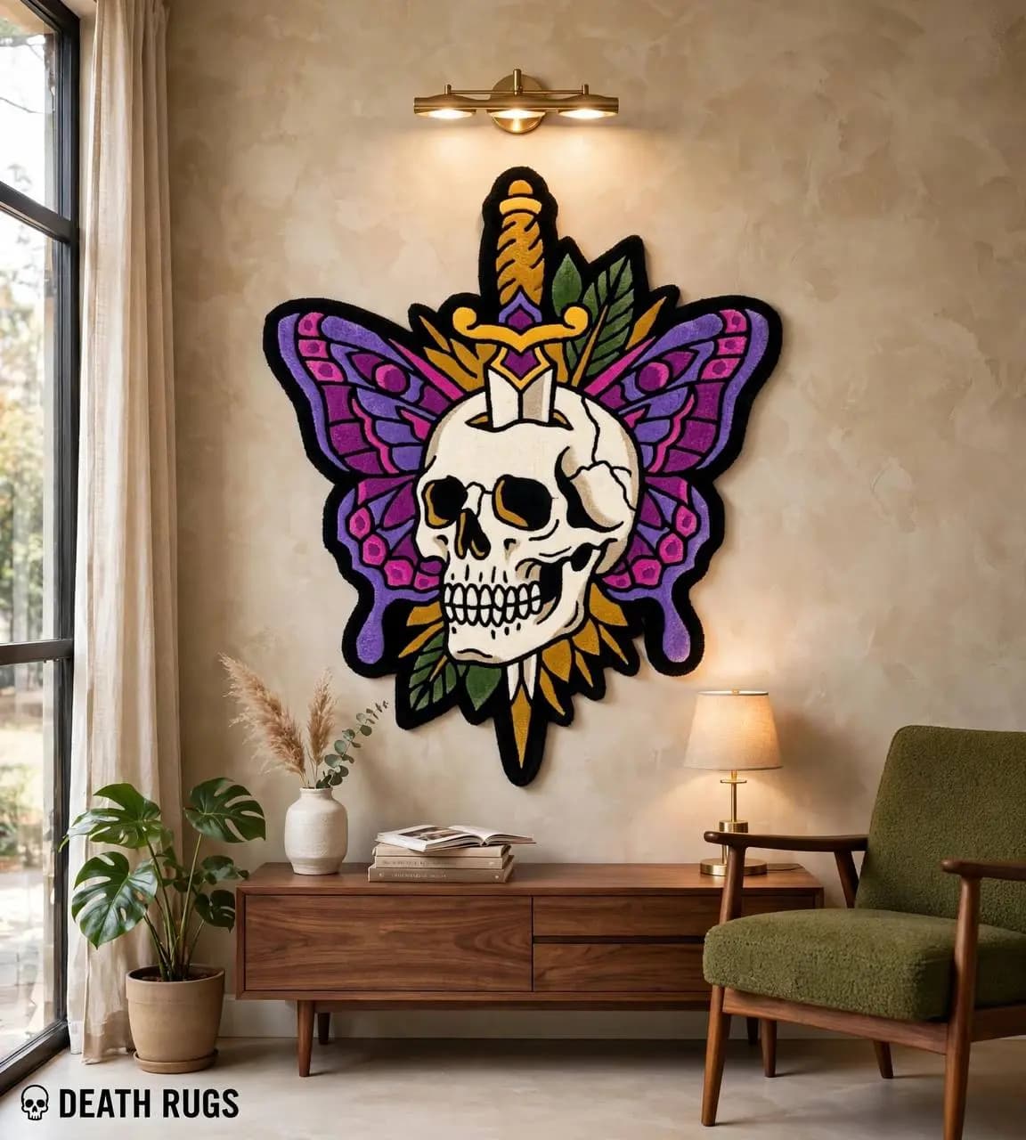 Midnight Moth - Skull, Dagger & Butterfly slide 3