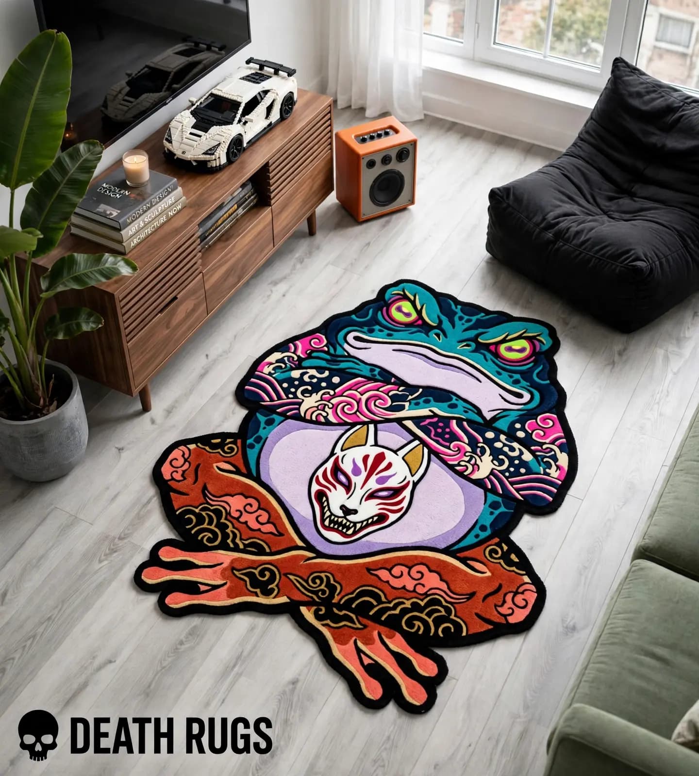 Kitsune Irezumi Toad Rugs slide 3