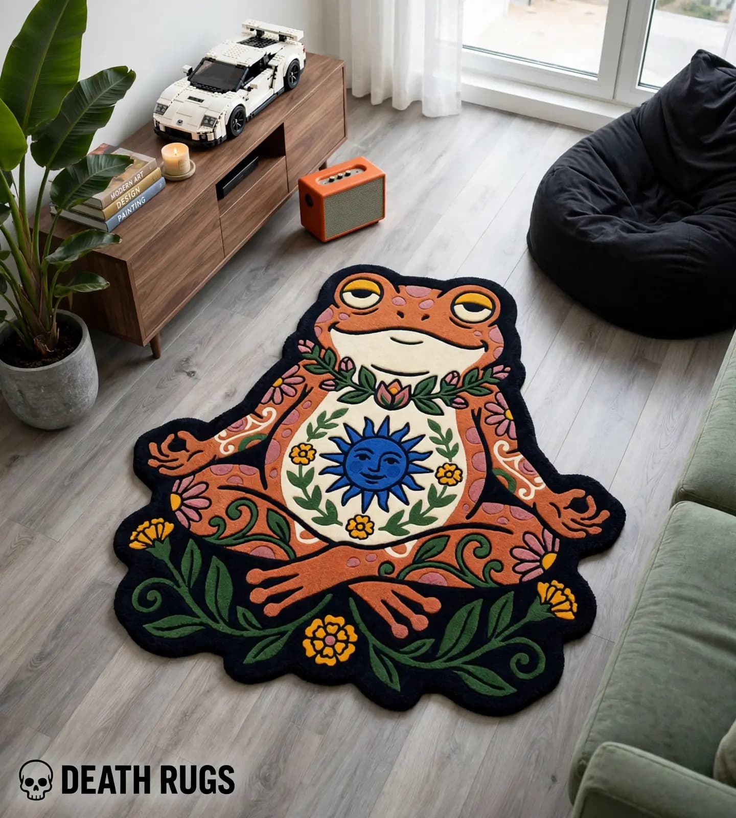 Zen Solar Frog Rugs slide 8