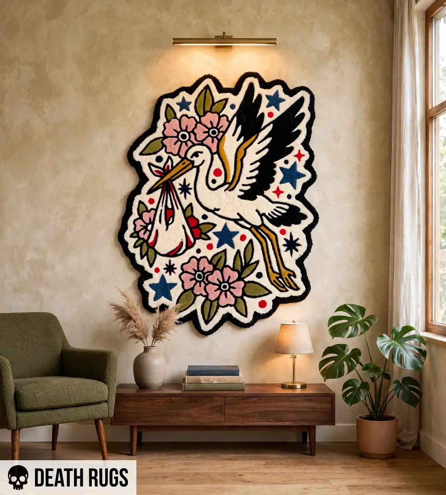 Flying Stork & Blossom Bundle Rugs slide 5